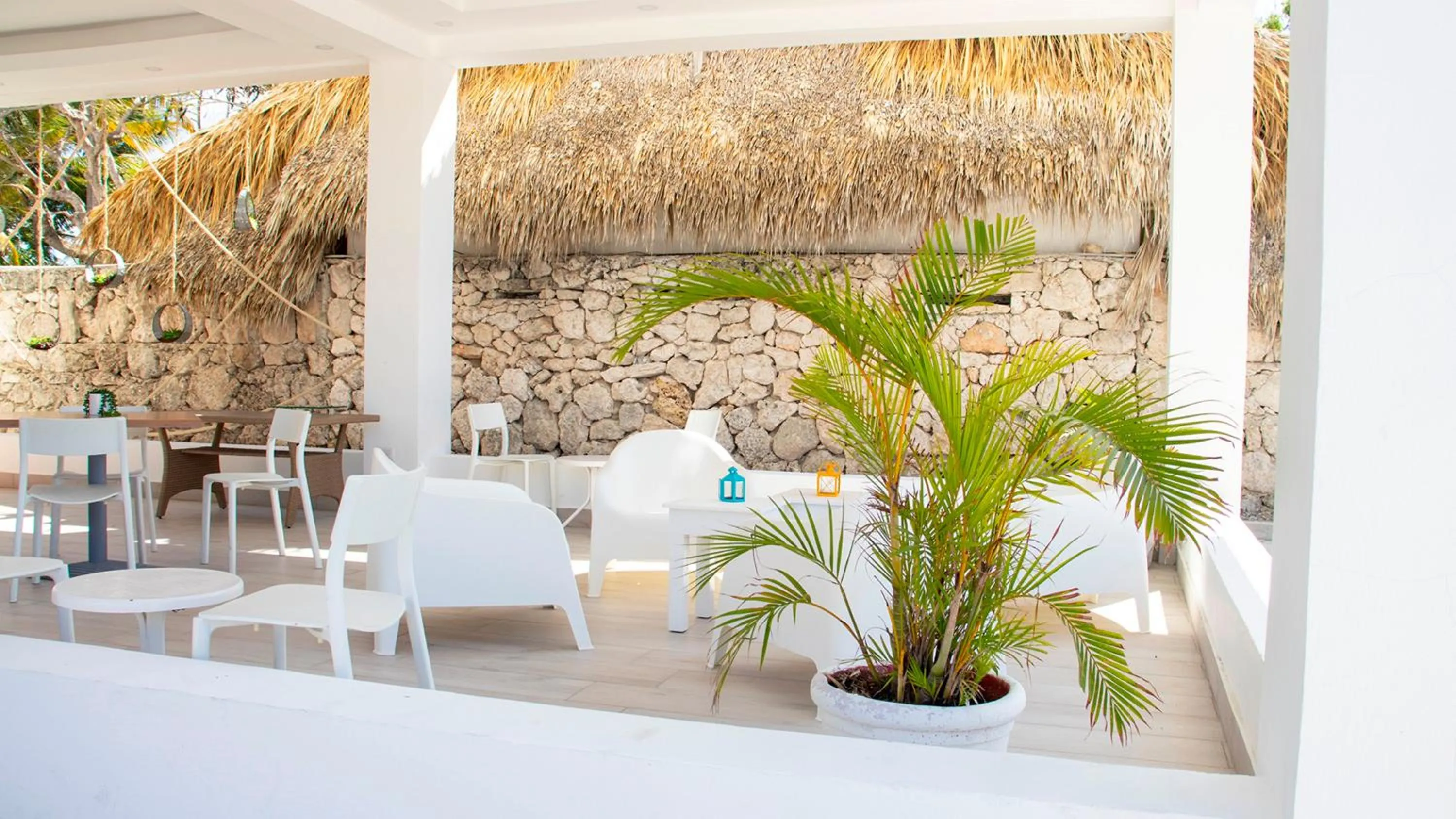 Patio in Hotel Capriccio Mare y Restaurante