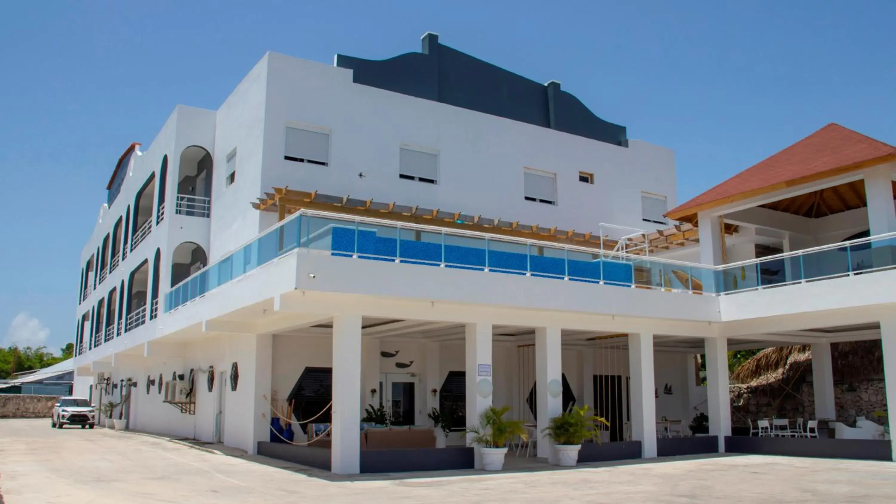 Property building in Hotel Capriccio Mare y Restaurante Property building in Hotel Capriccio Mare y Restaurante