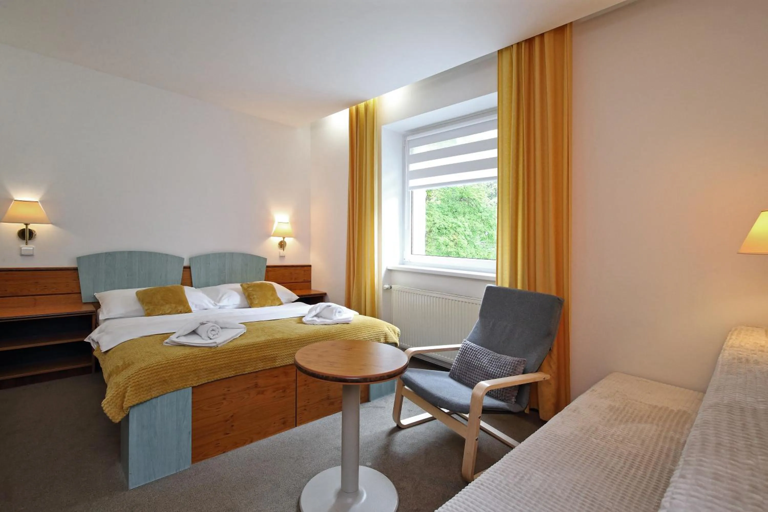 Bed in Horský hotel Montana