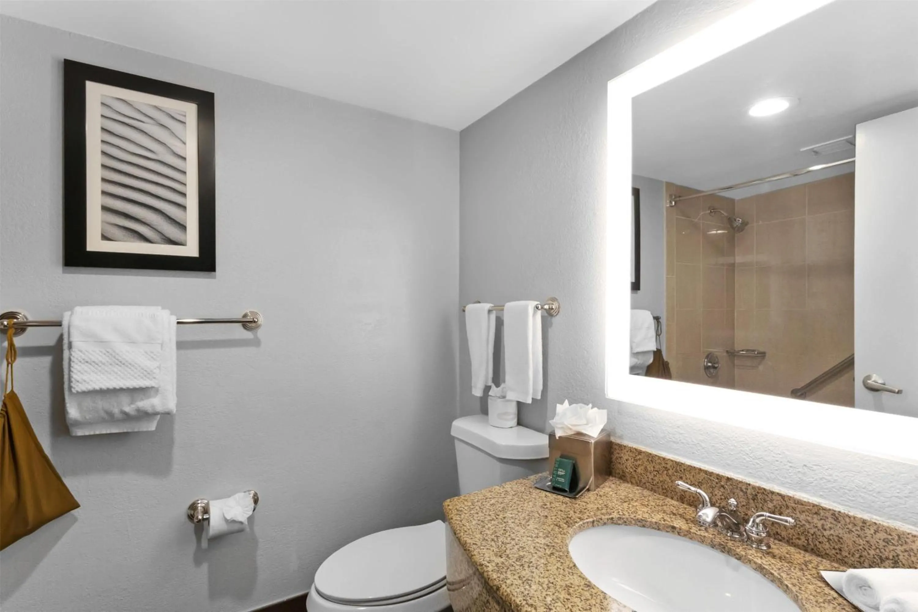 Bathroom in DoubleTree by Hilton Palm Beach Gardens