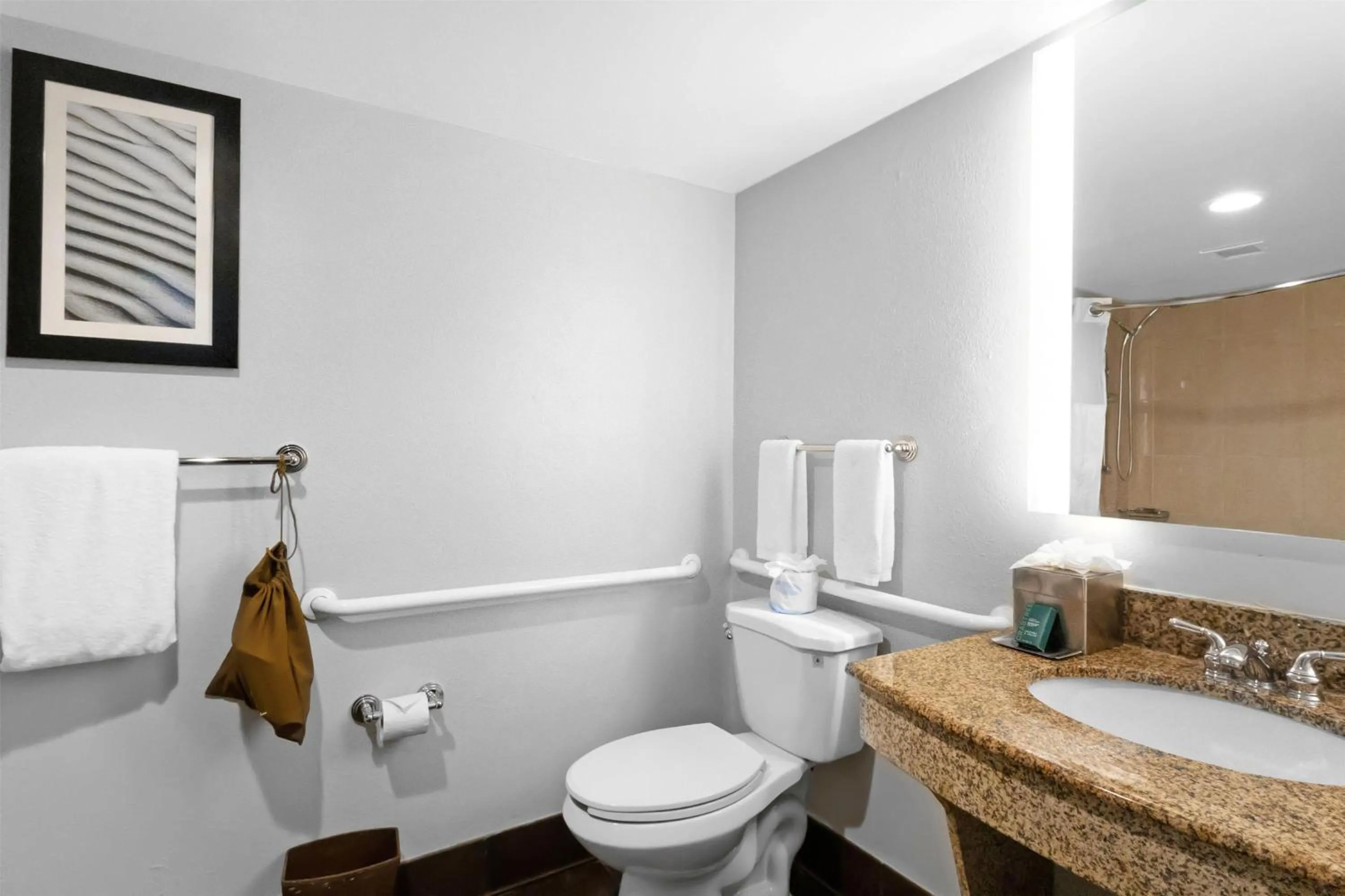Bathroom in DoubleTree by Hilton Palm Beach Gardens