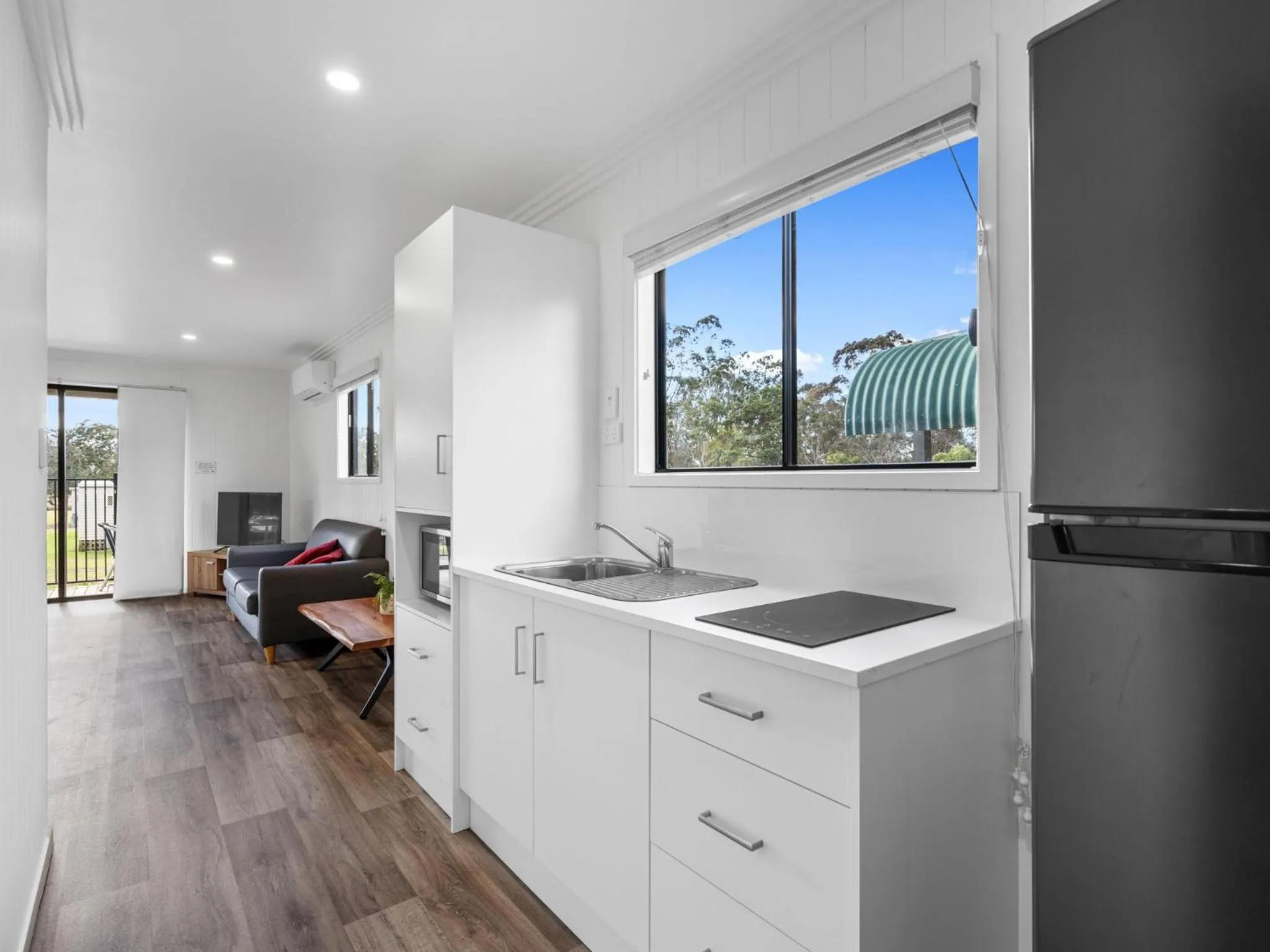 kitchen in Crows Nest Tourist Park