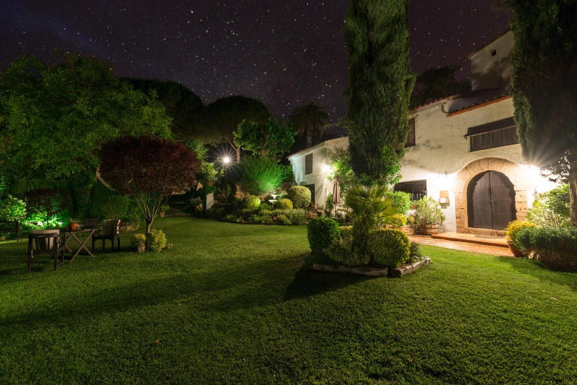 Garden in Comarquinal Bioresort Penedes