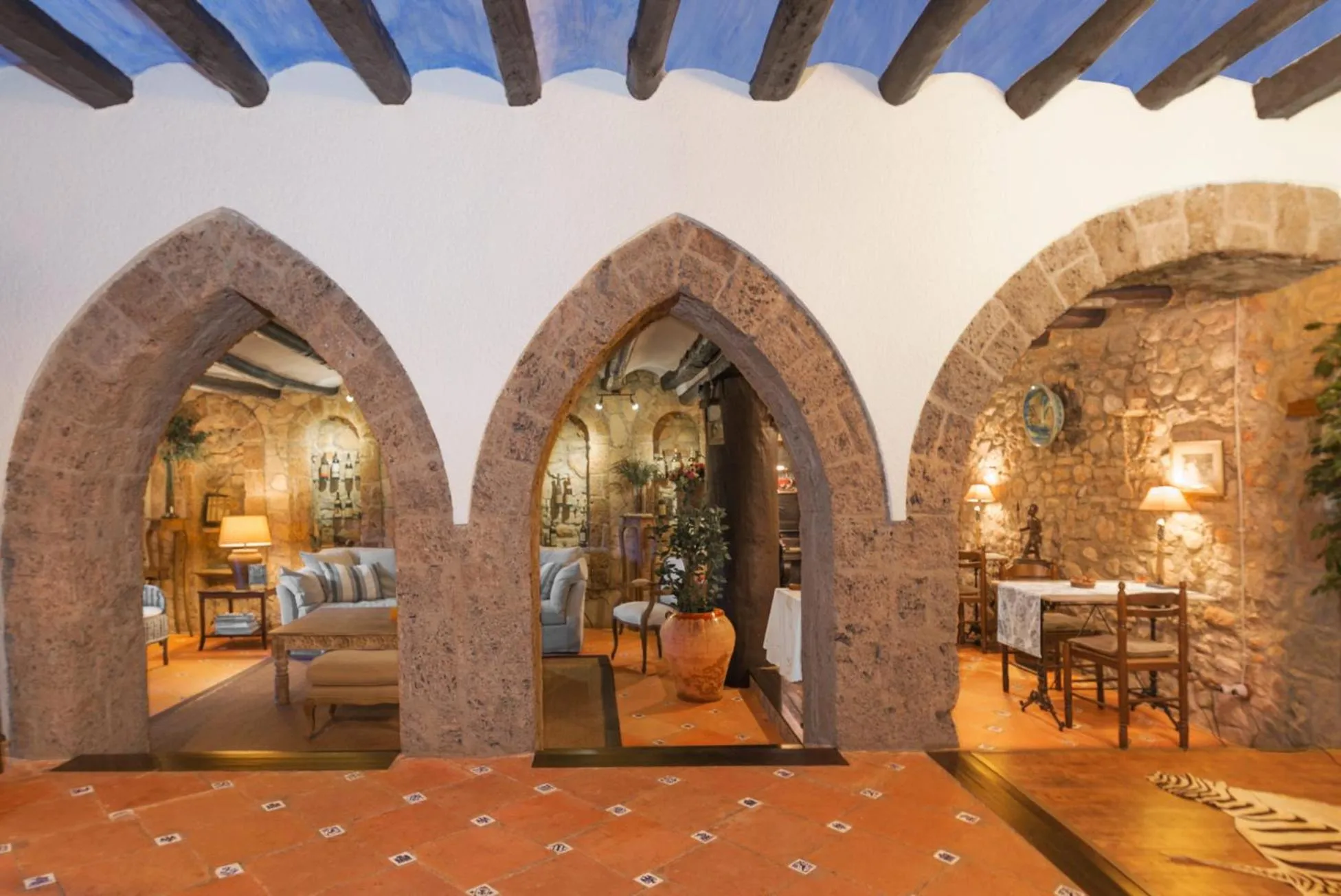 Living room in Comarquinal Bioresort Penedes