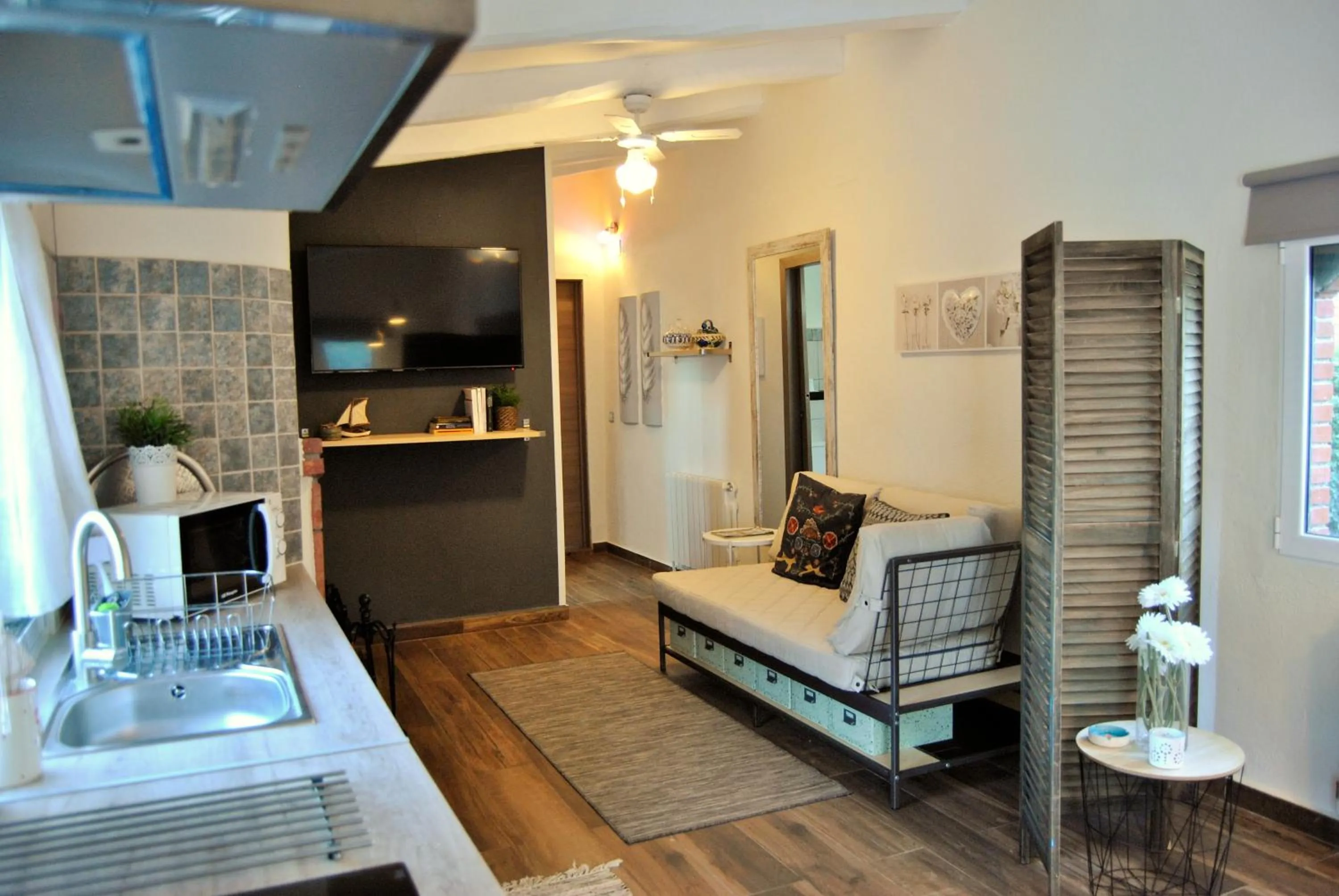 Living room in Comarquinal Bioresort Penedes