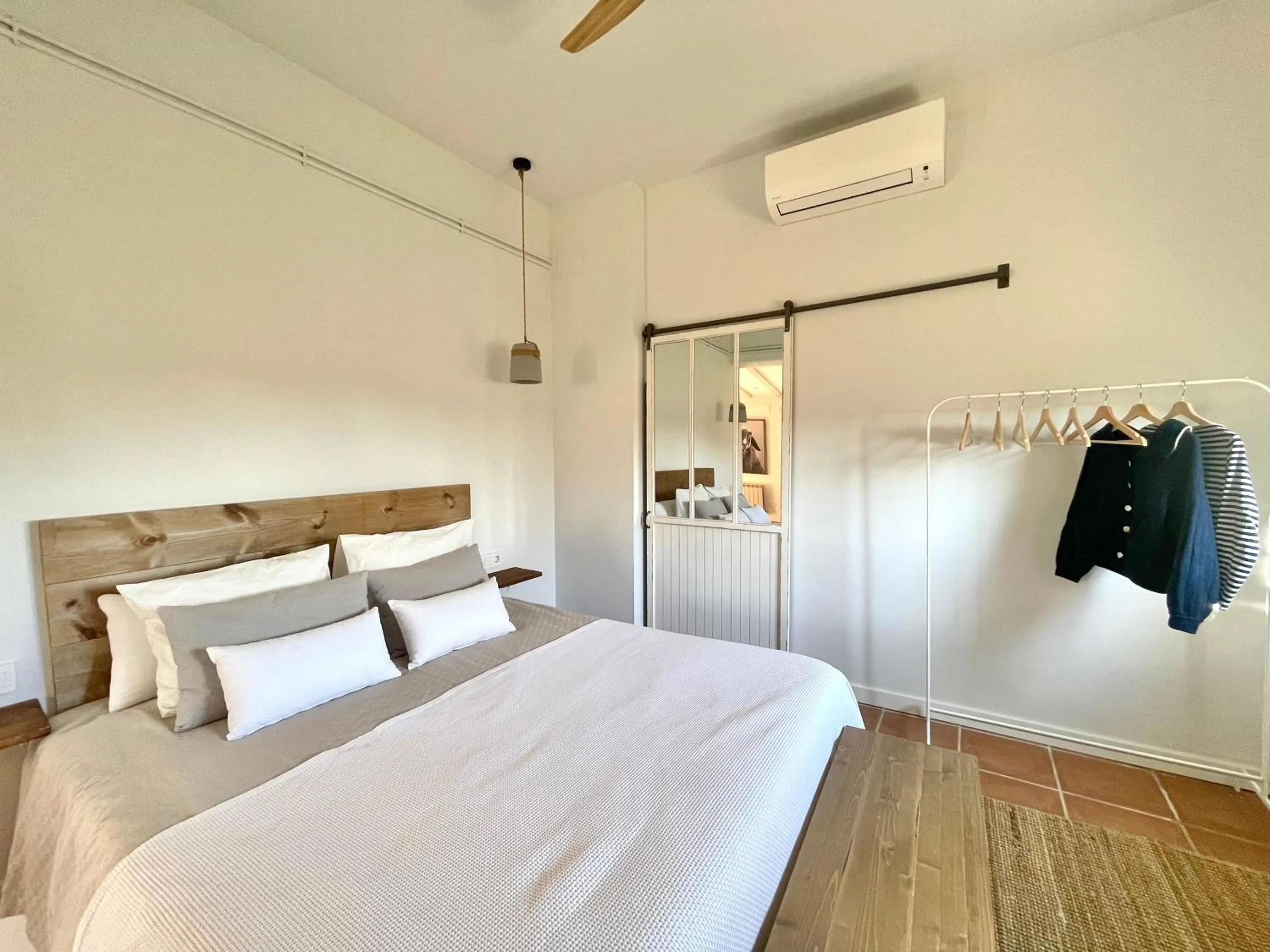 Bedroom, Bed in Comarquinal Bioresort Penedes