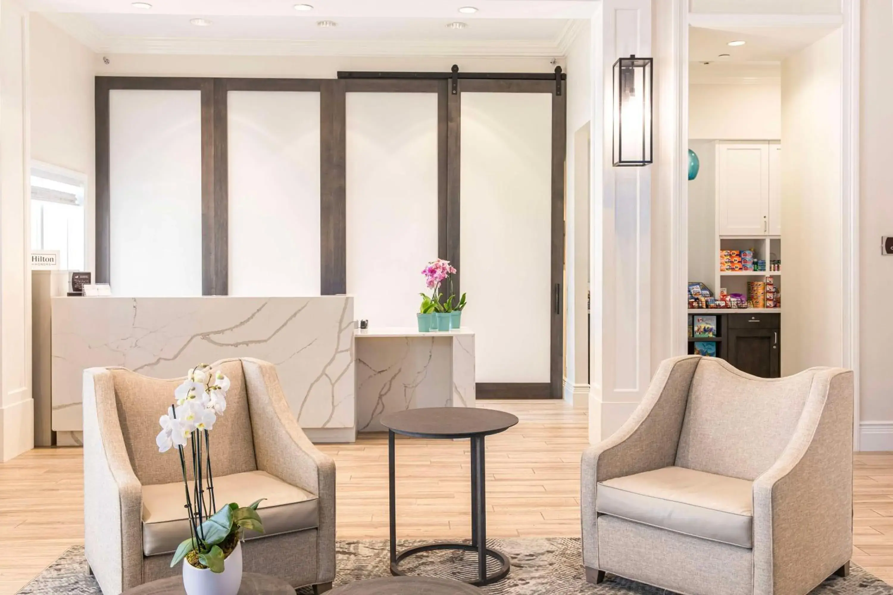Lobby or reception in Homewood Suites by Hilton Palm Beach Gardens Lobby or reception in Homewood Suites by Hilton Palm Beach Gardens