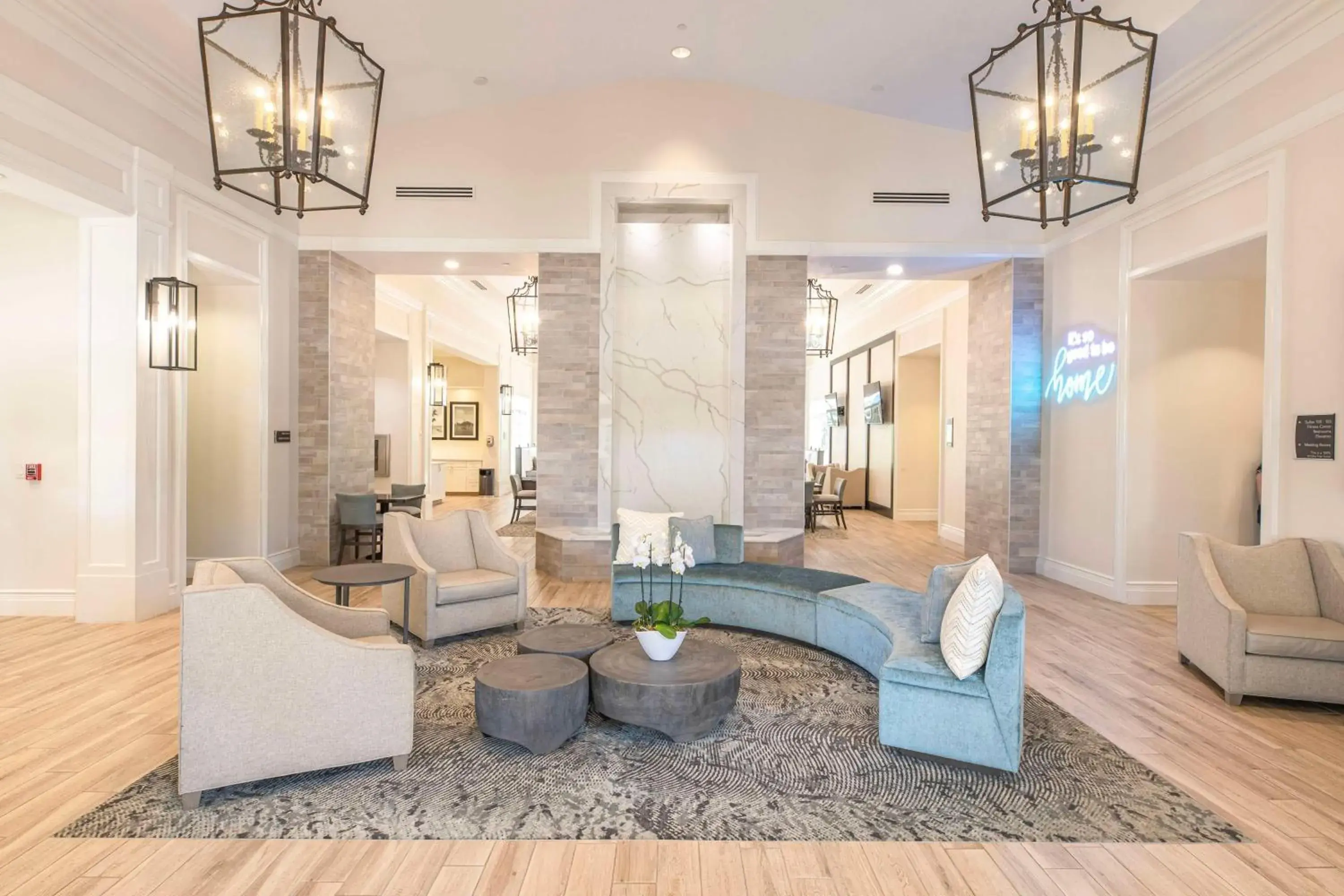 Lobby or reception in Homewood Suites by Hilton Palm Beach Gardens Lobby or reception in Homewood Suites by Hilton Palm Beach Gardens