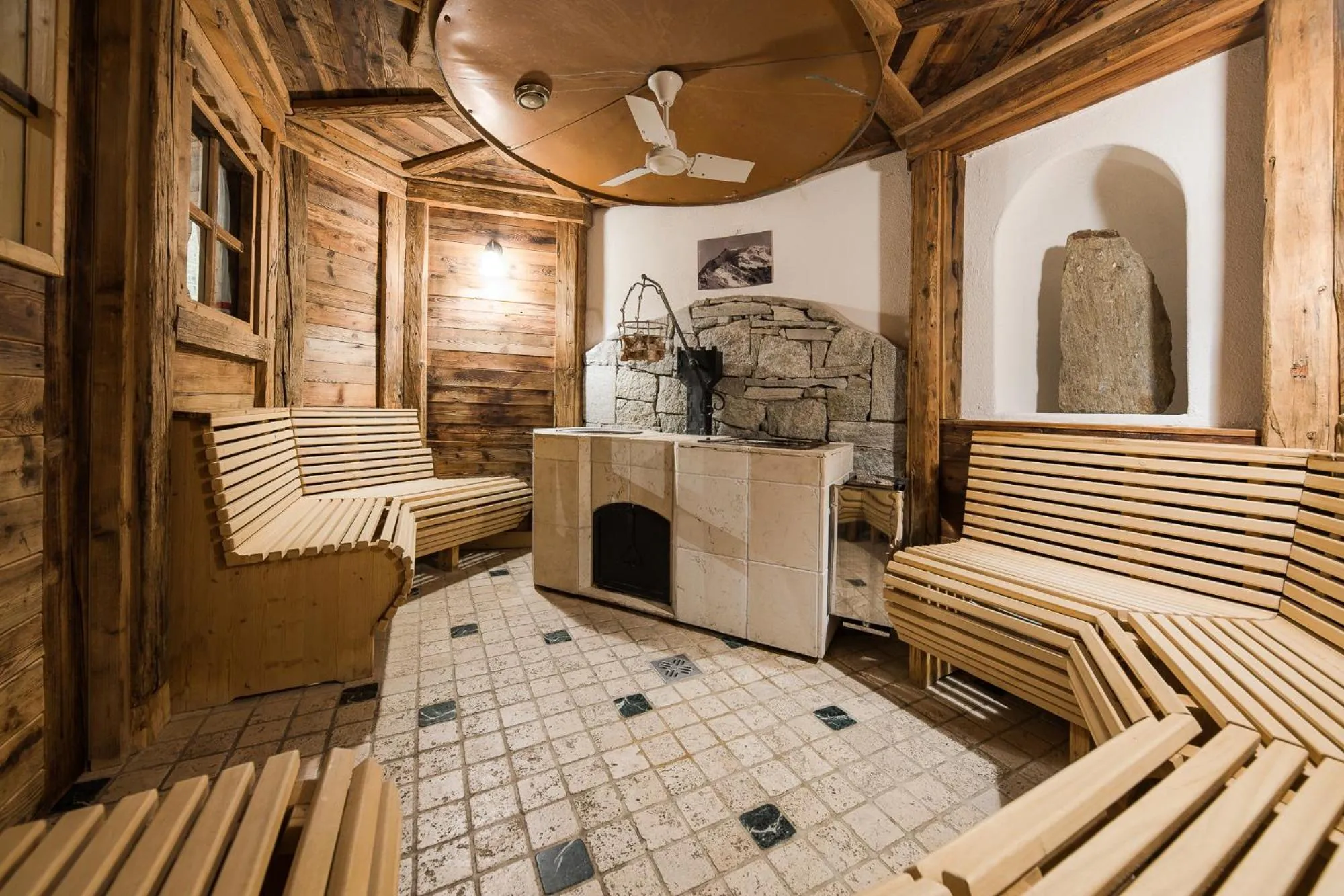 Sauna in Hotel Lärchenhof