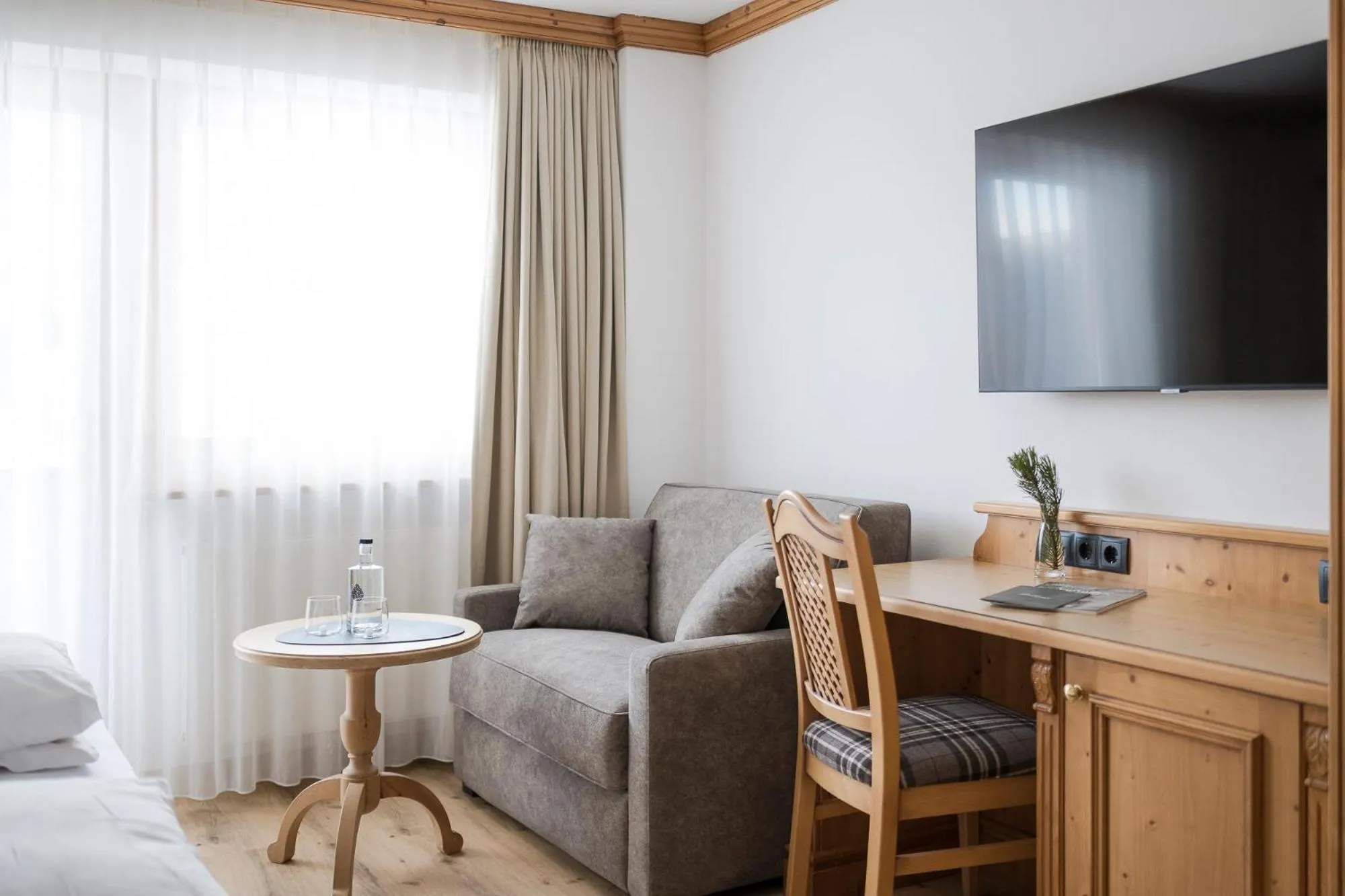 Bed in Hotel Lärchenhof