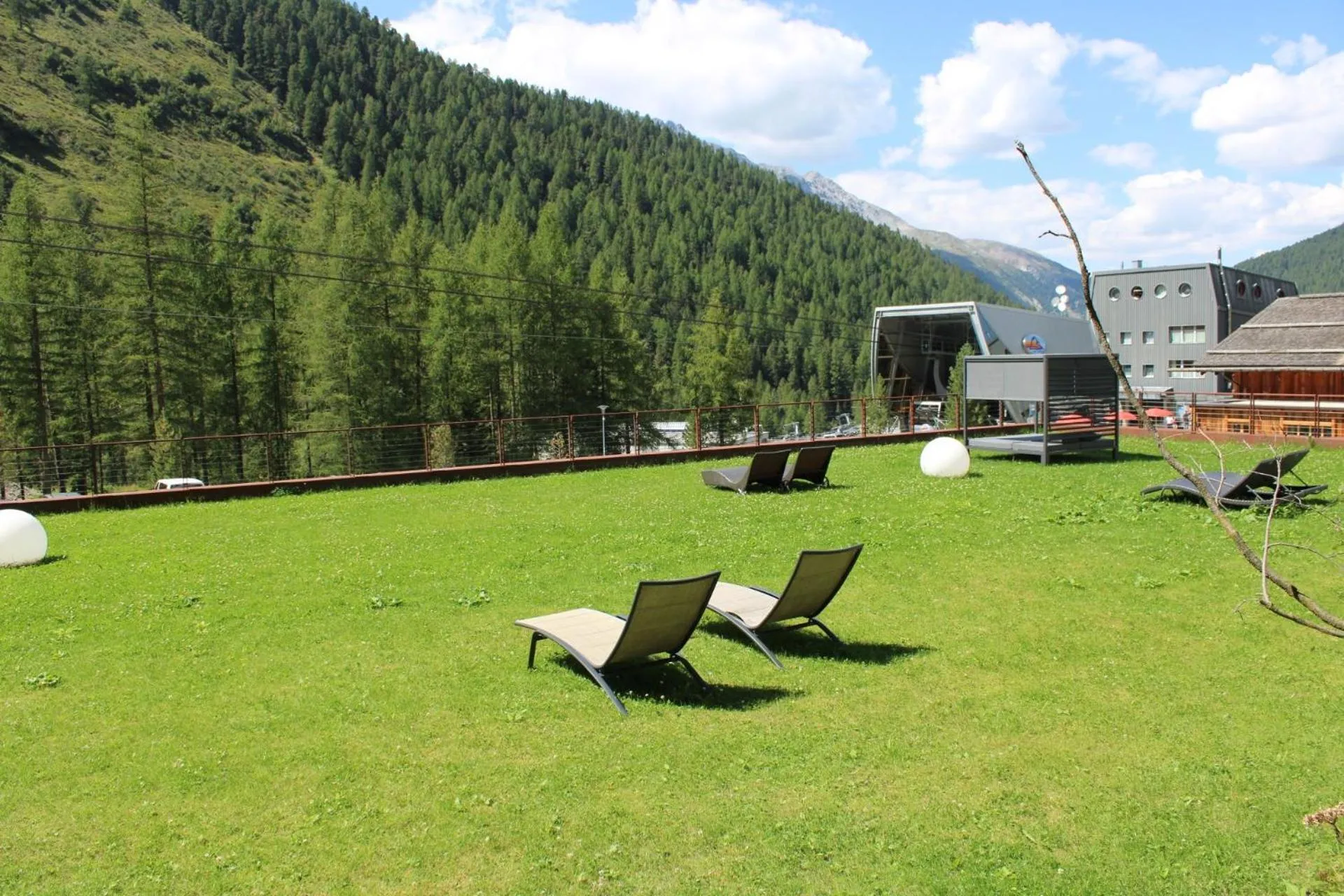 sunbed in Hotel Lärchenhof