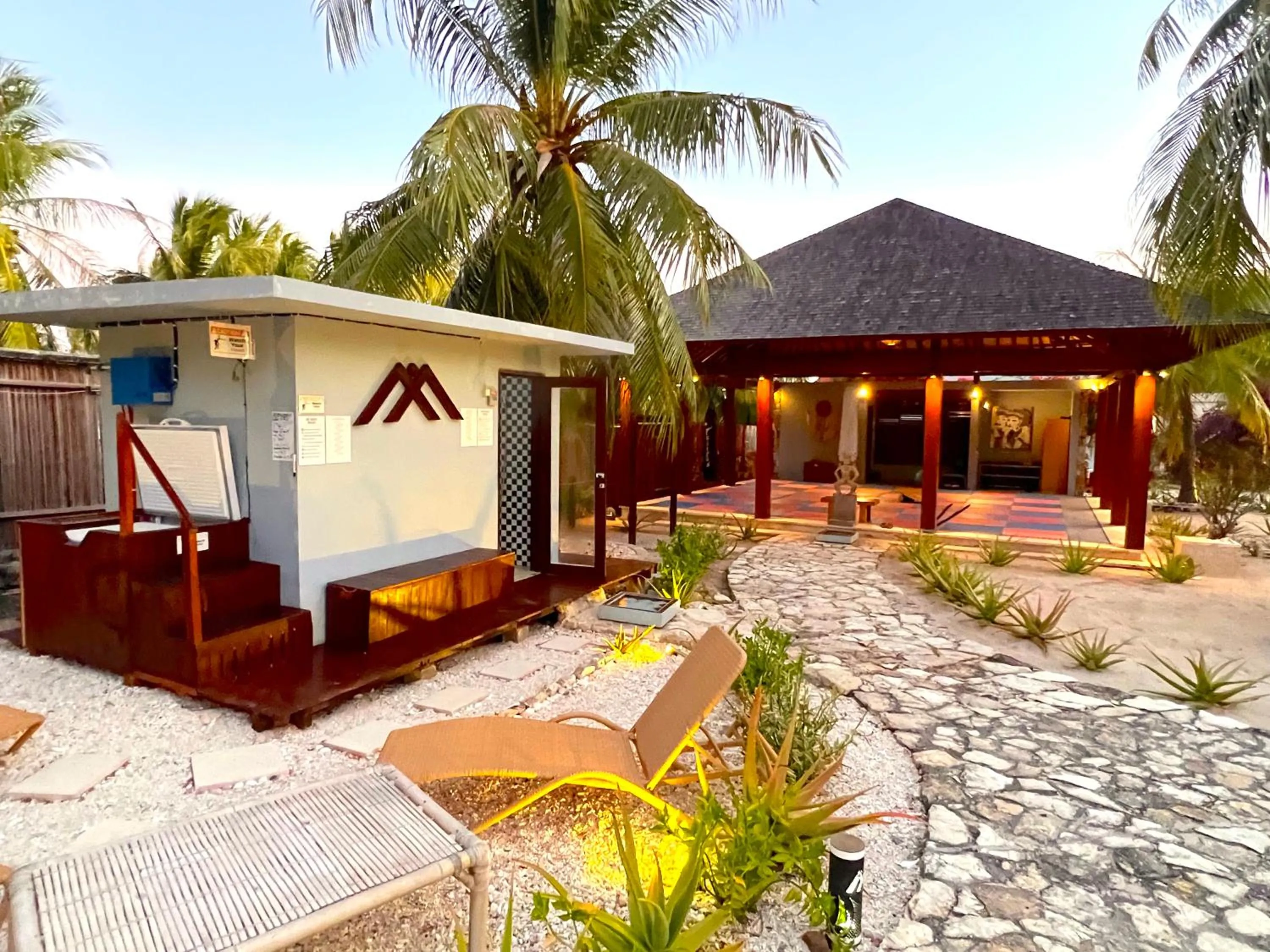 Sauna in Manduna Resort