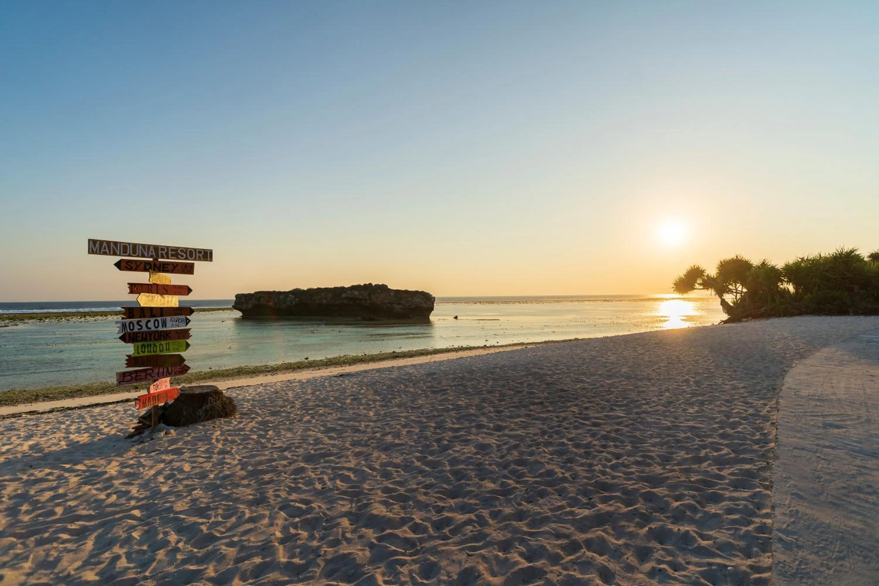 Natural landscape in Manduna Resort