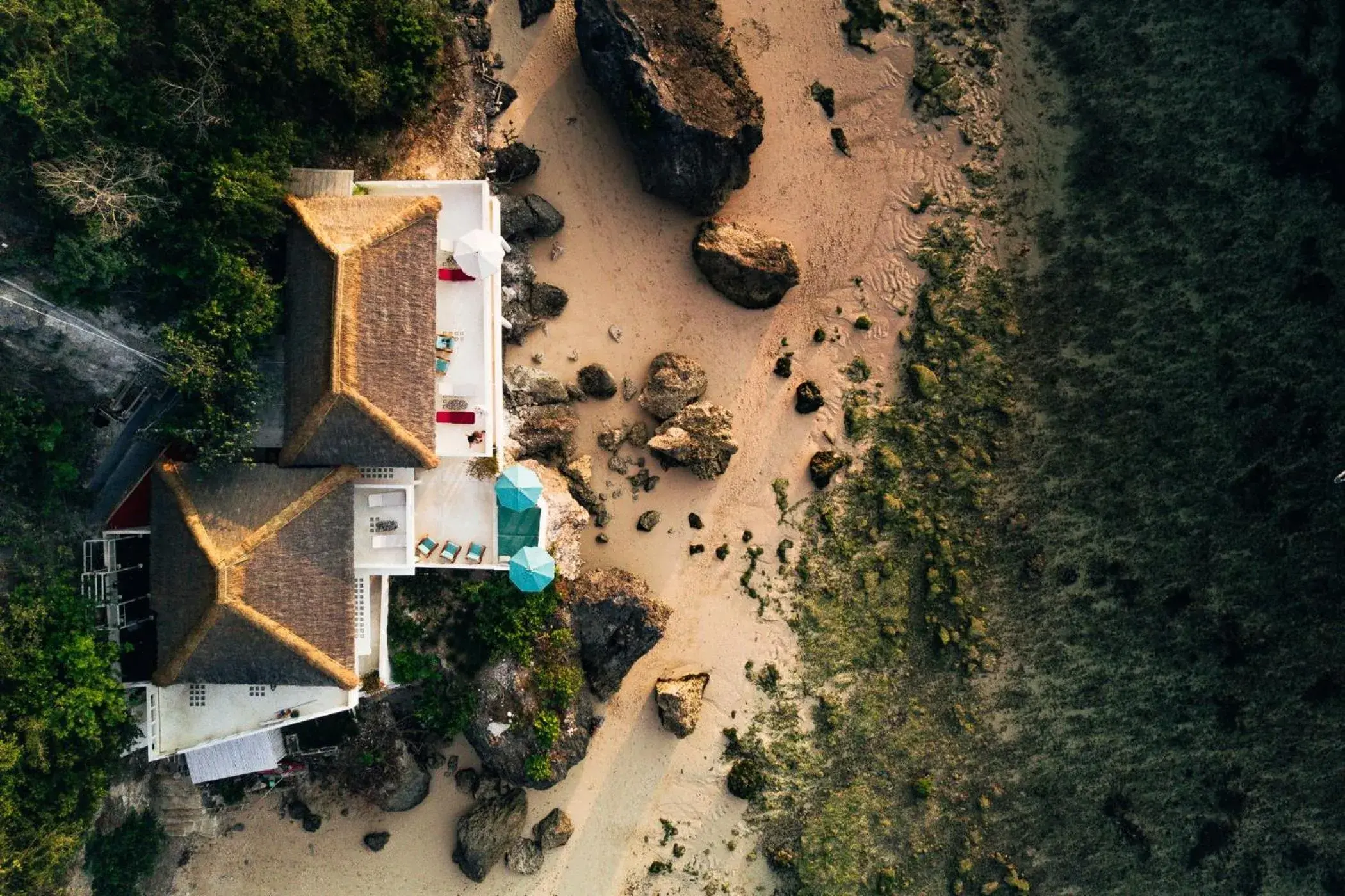 Bird's eye view in The Rocks Bird's eye view in The Rocks