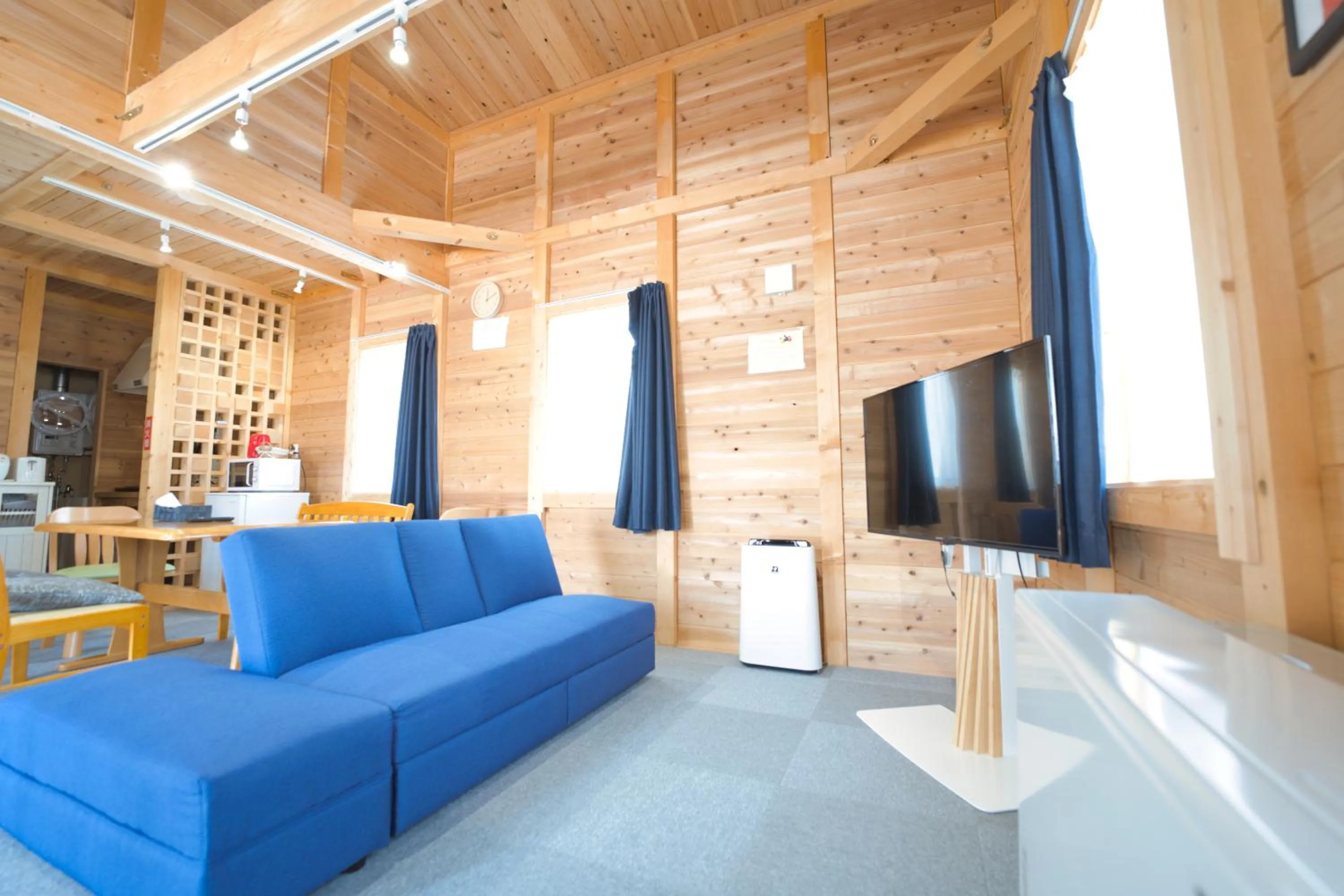 Living room in LAKE TOYA Logde SIGRA