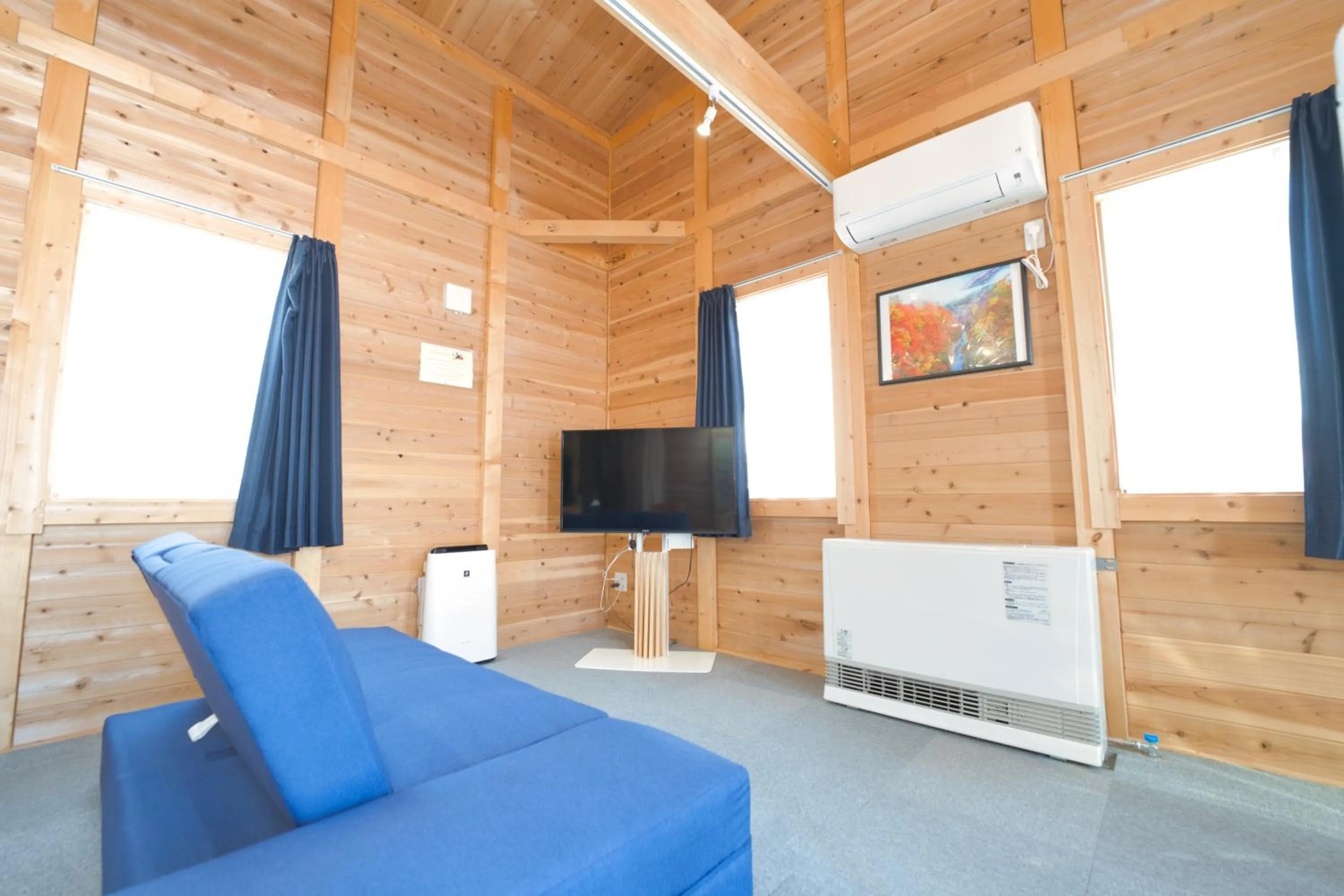 Living room in LAKE TOYA Logde SIGRA