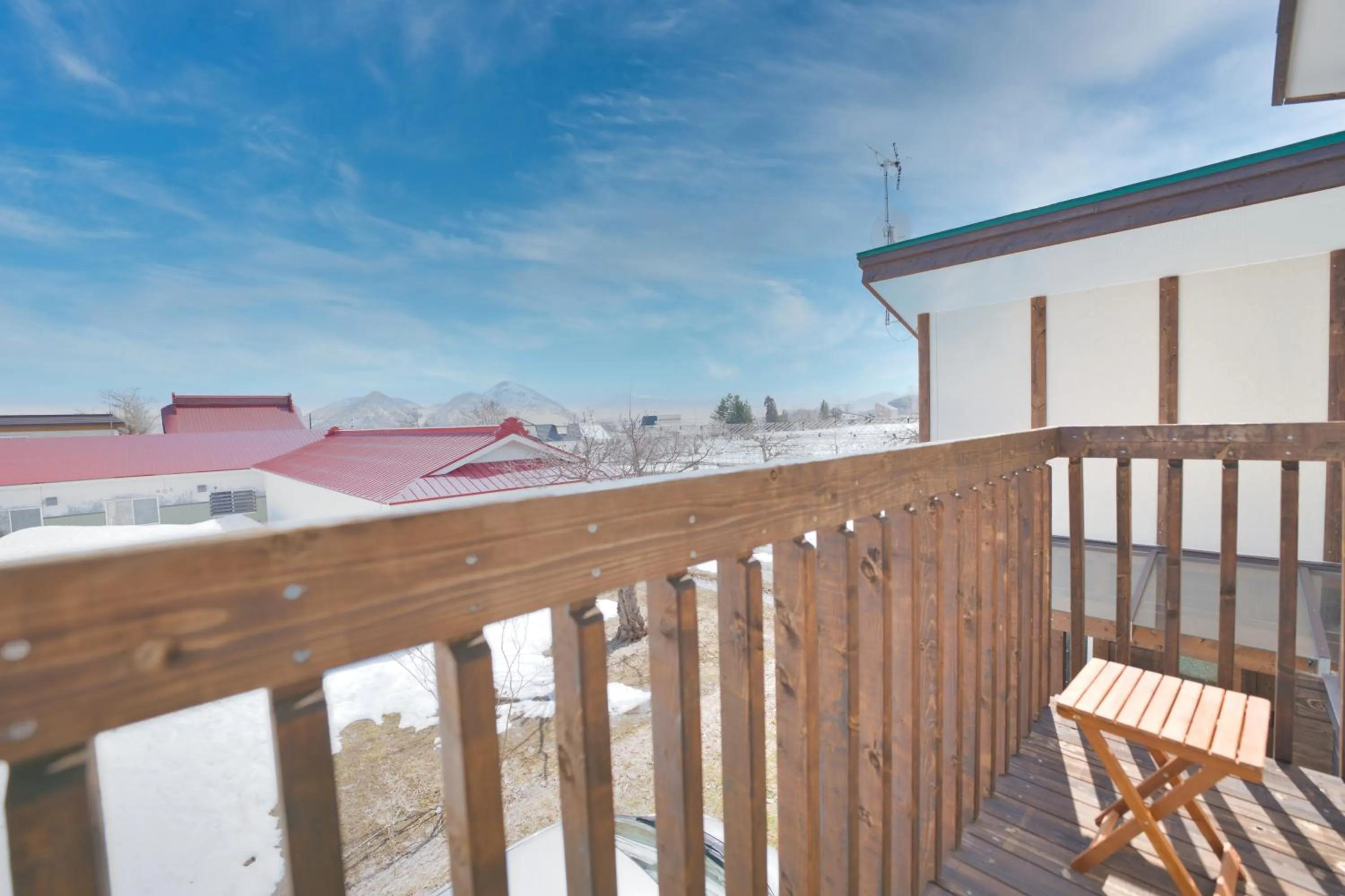 Balcony/Terrace in LAKE TOYA Logde SIGRA