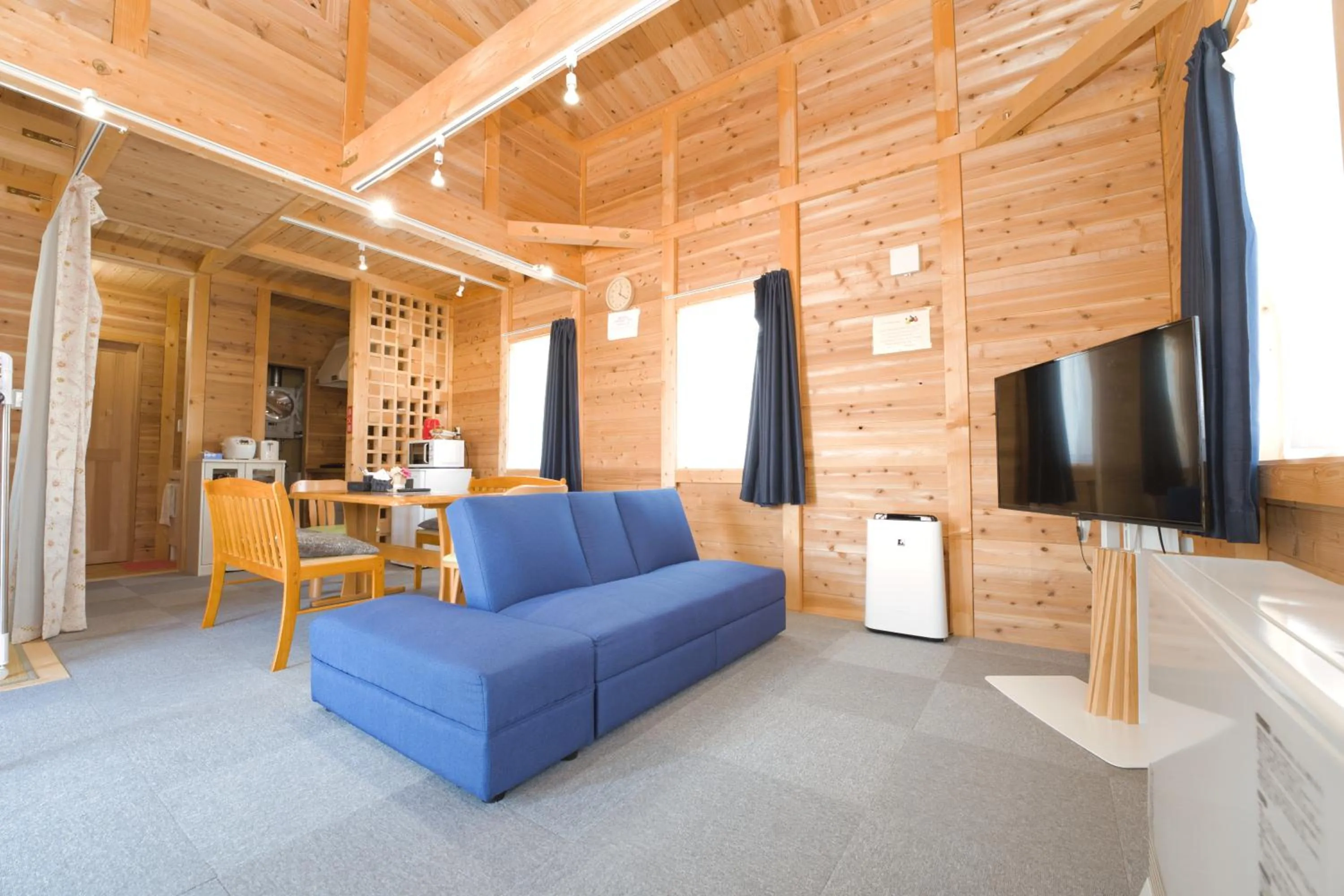 Living room in LAKE TOYA Logde SIGRA