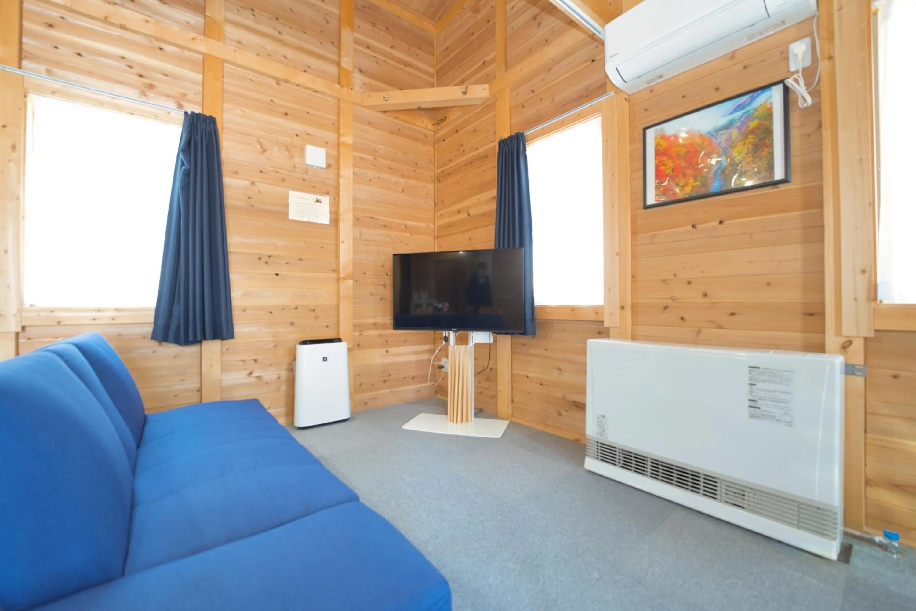 Living room in LAKE TOYA Logde SIGRA