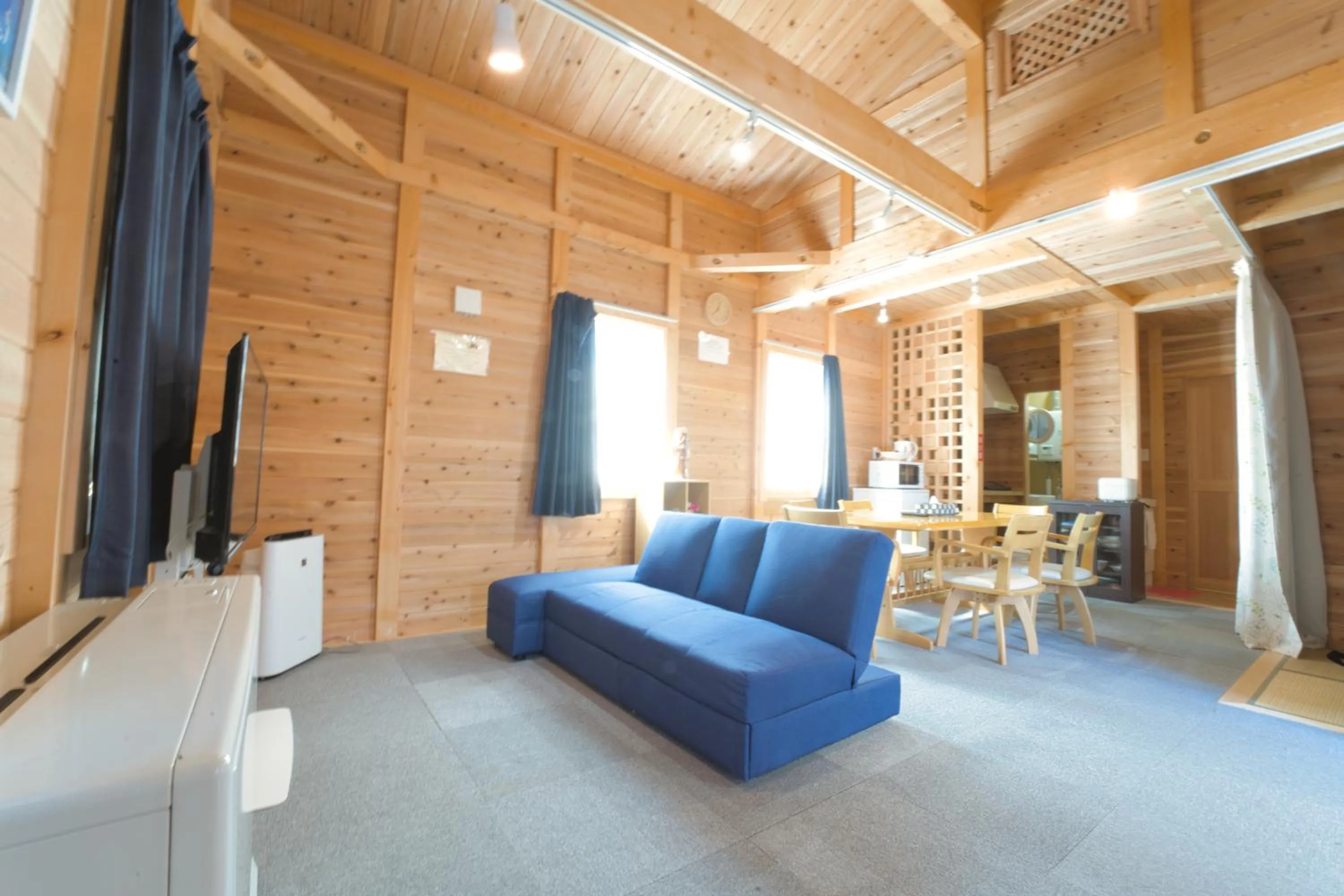 Living room in LAKE TOYA Logde SIGRA