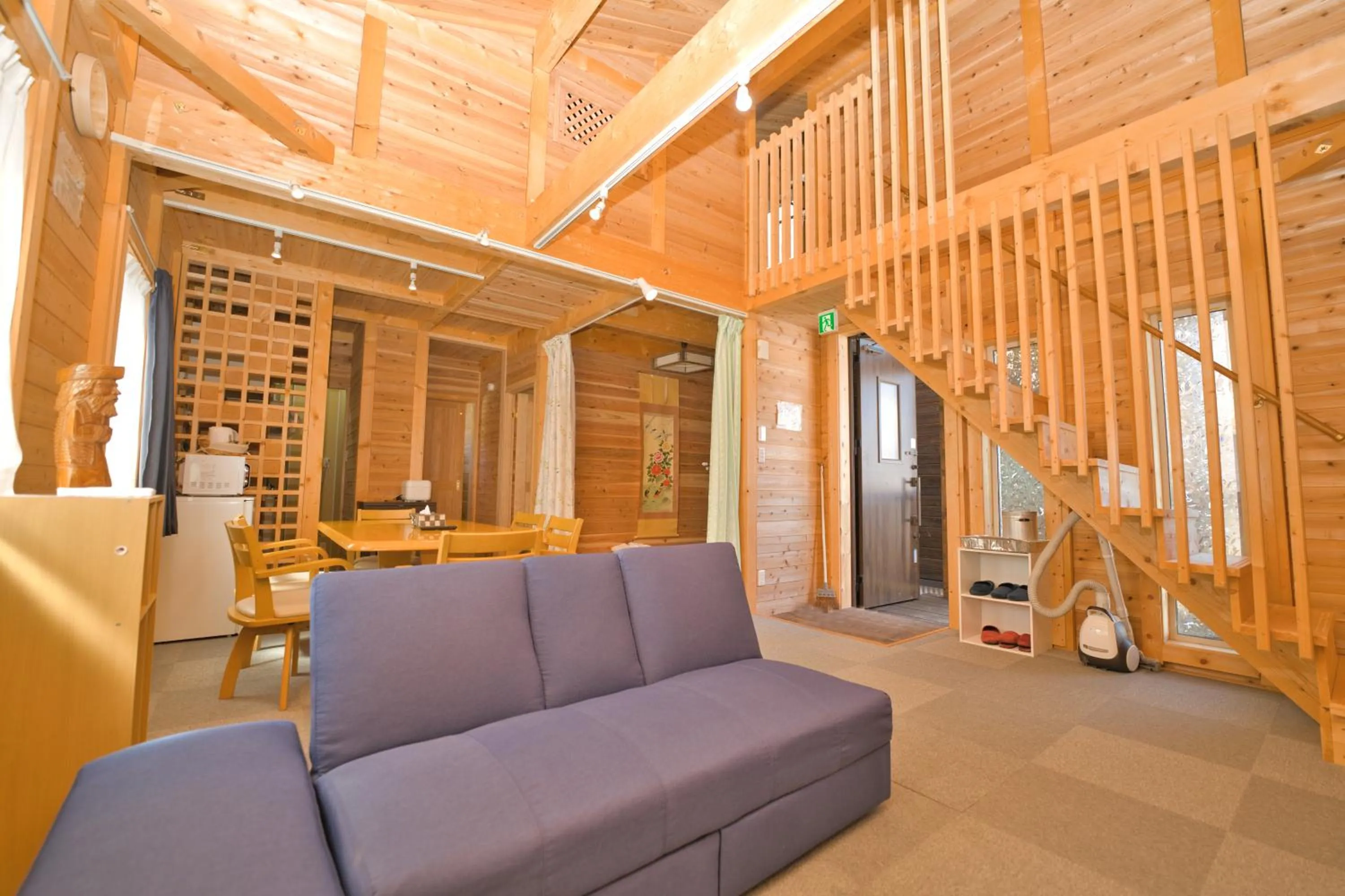 Living room in LAKE TOYA Logde SIGRA