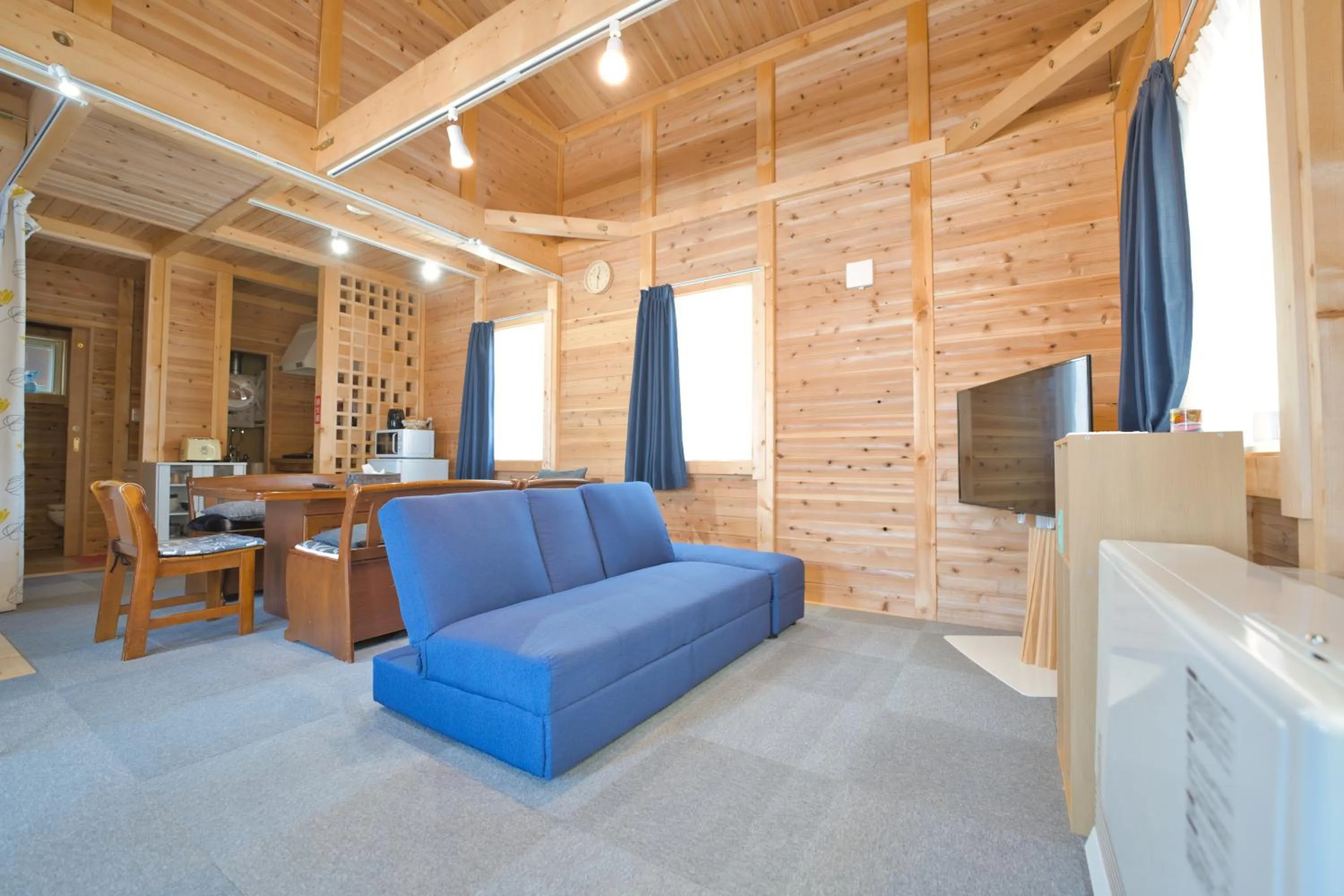 Living room in LAKE TOYA Logde SIGRA