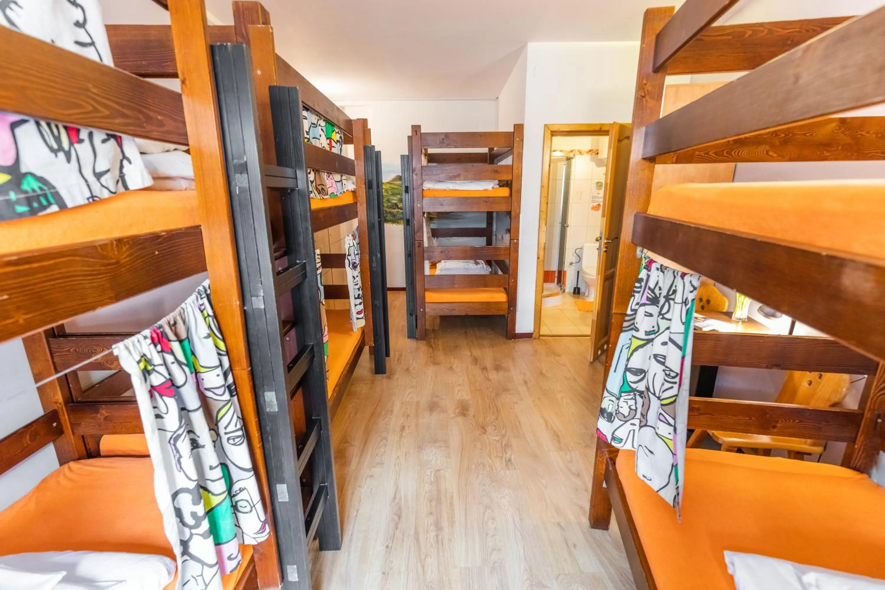 Bed in Top Hostel Pokoje Gościnne