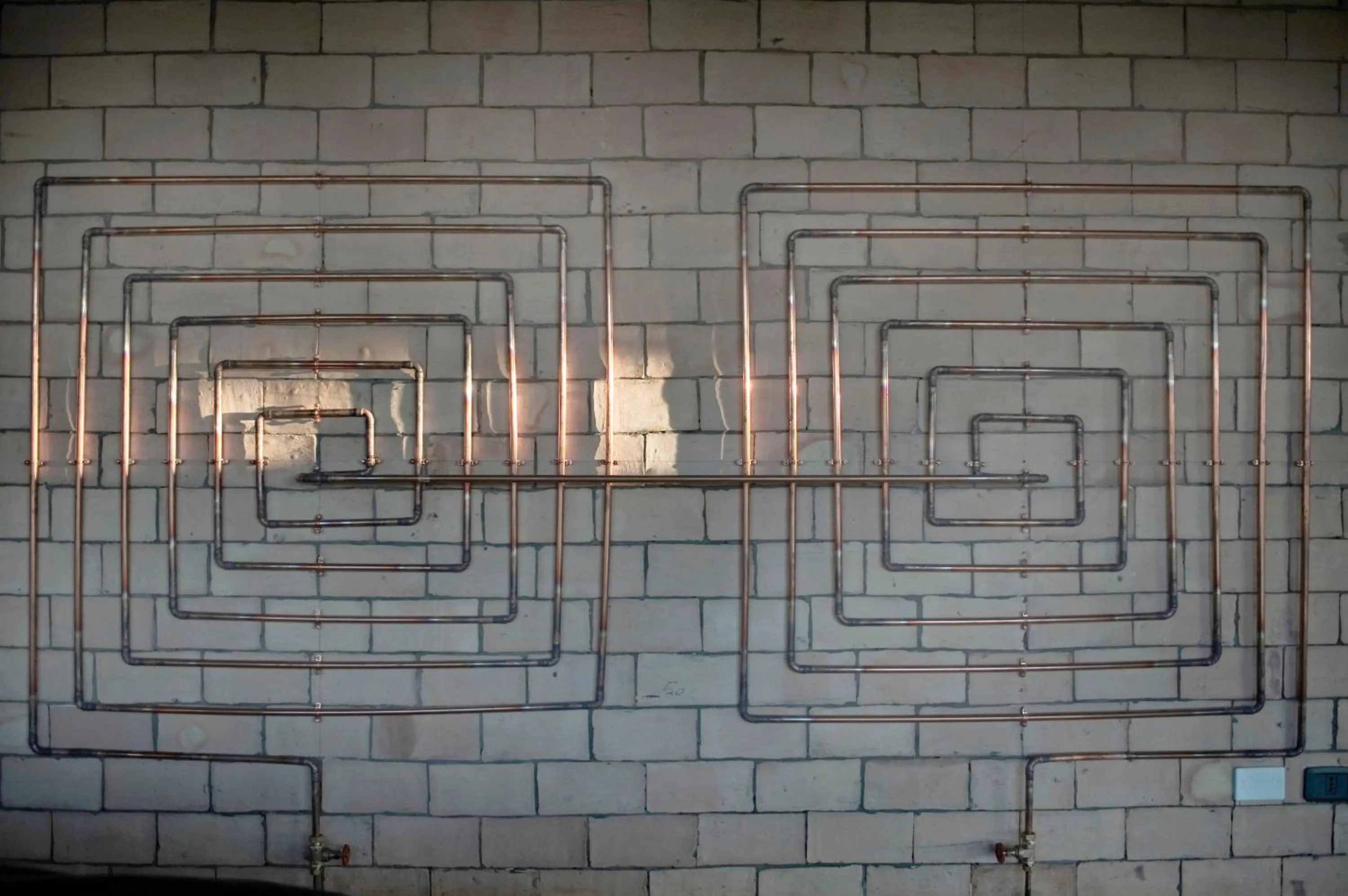 Decorative detail in Foro Appio Mansio Hotel