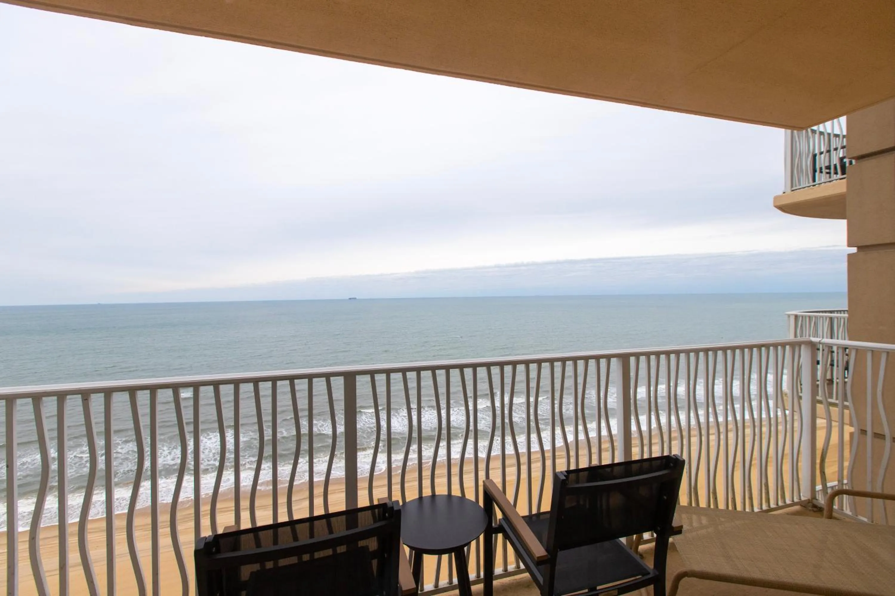 Patio in Hilton Virginia Beach Oceanfront