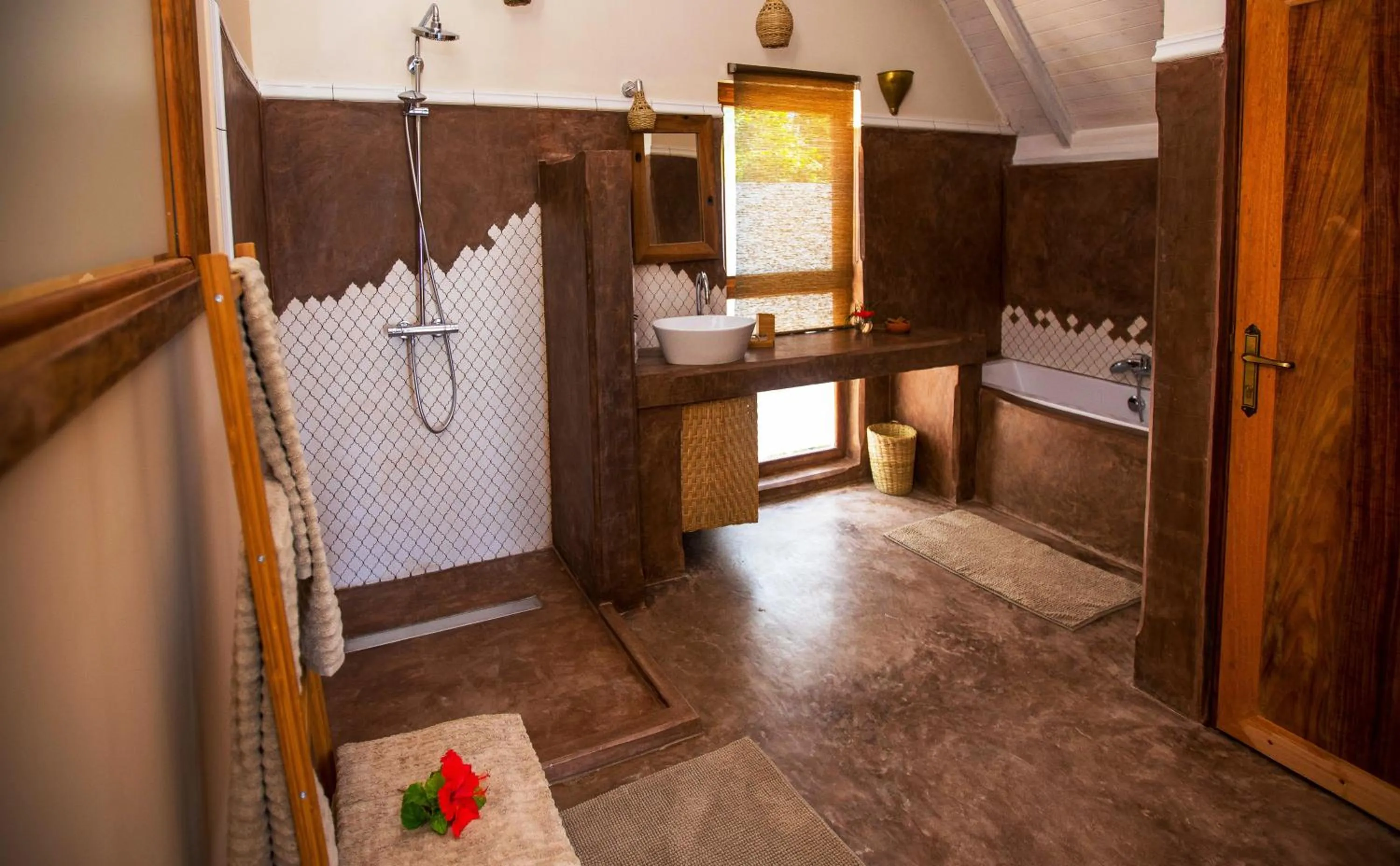 Bathroom in Clove Island Villas & Spa
