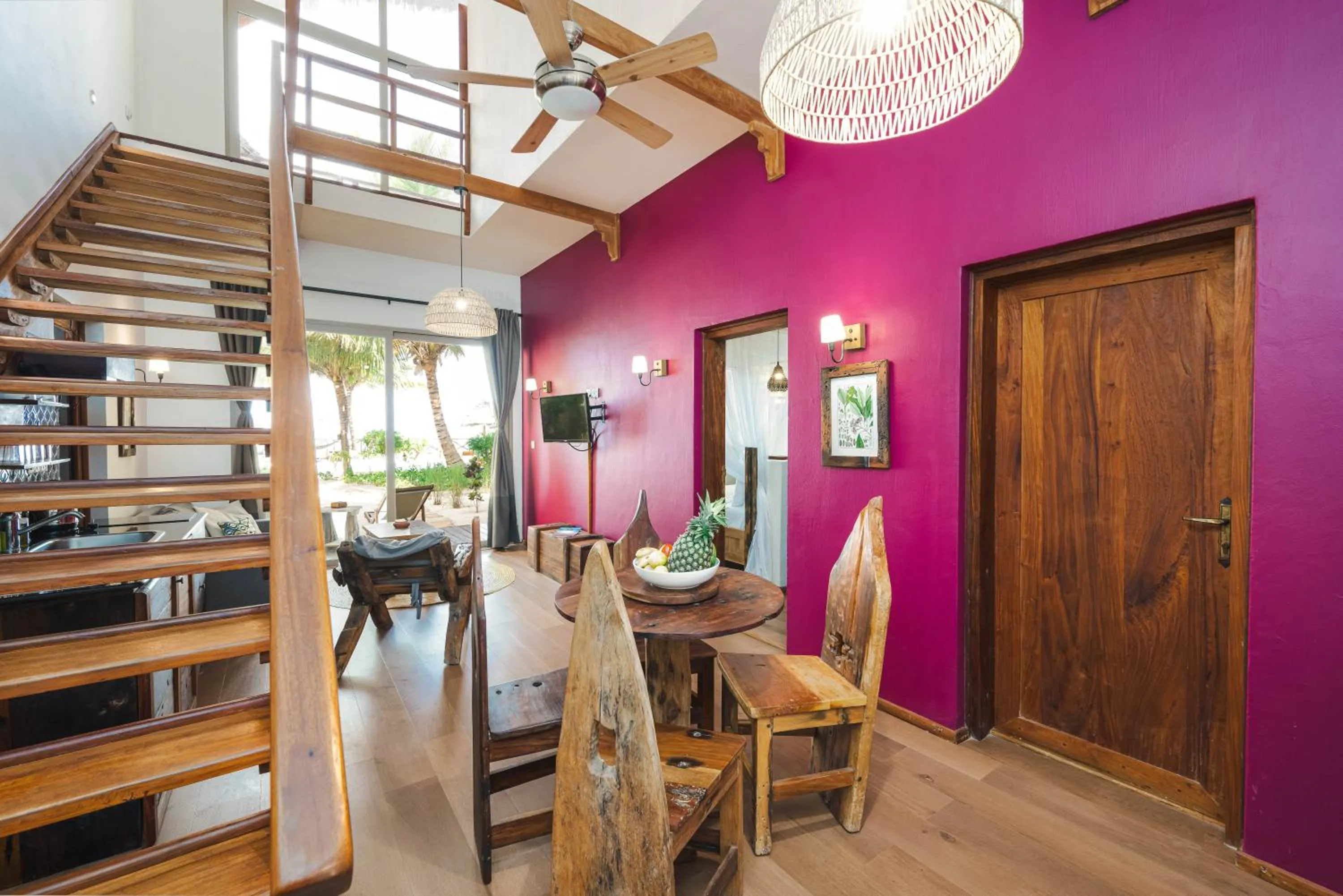 Living room in Clove Island Villas & Spa