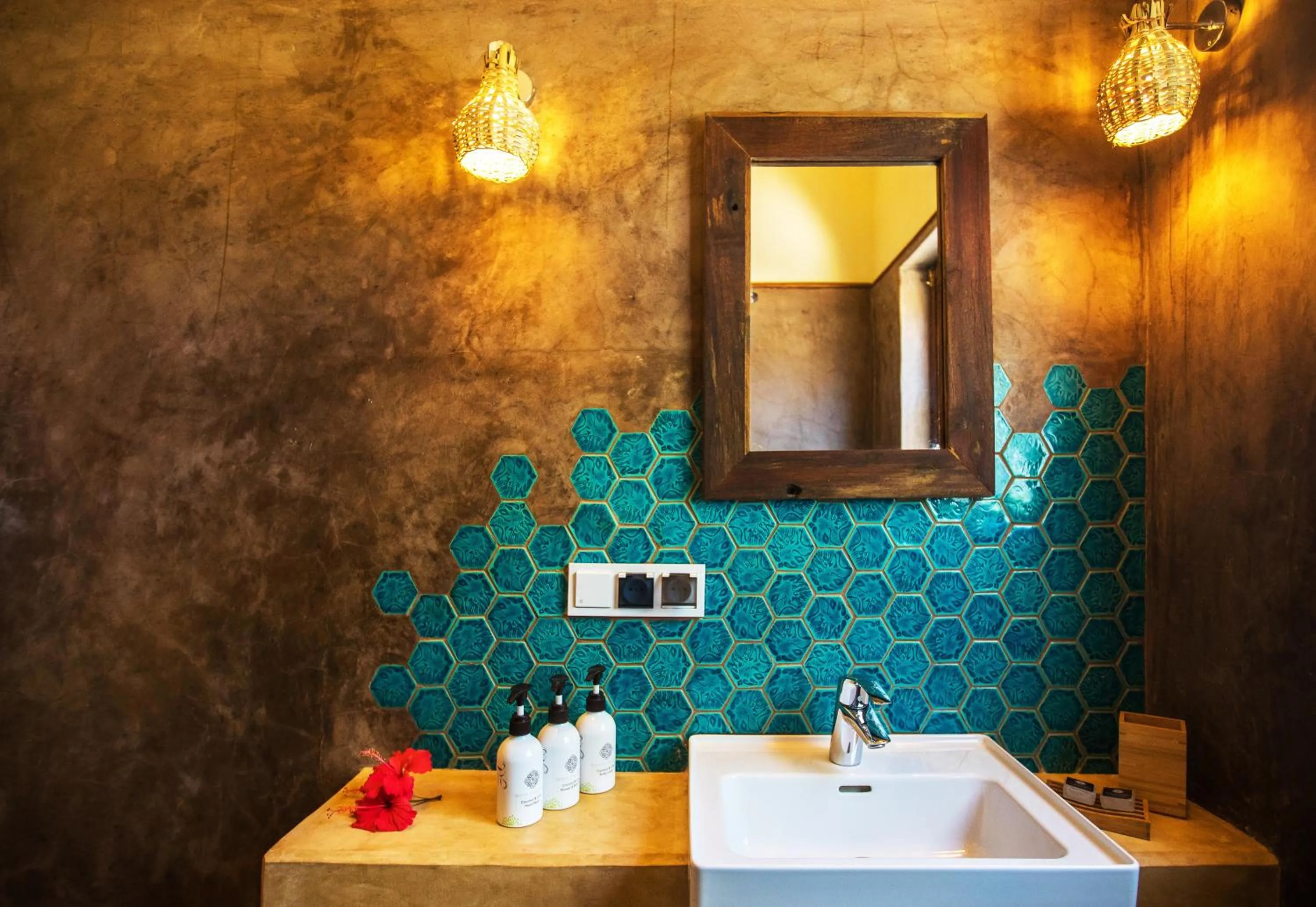 Bathroom in Clove Island Villas & Spa