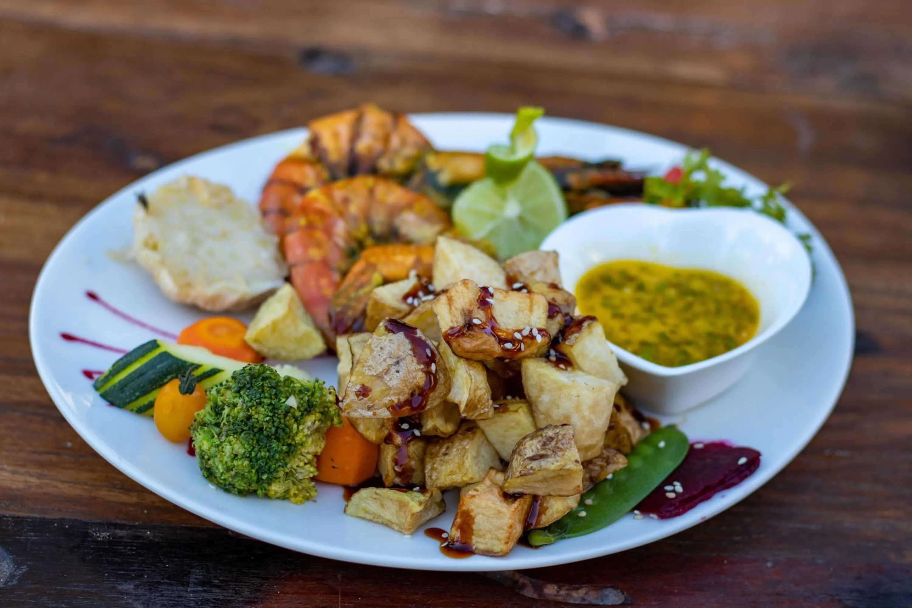 Food in Clove Island Villas & Spa