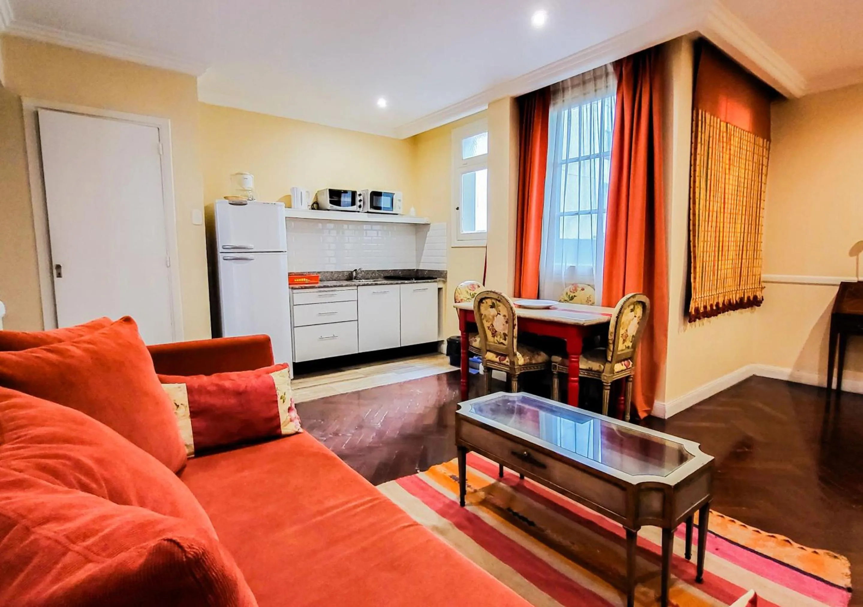 kitchen in Moreno 820 by DOT Suites