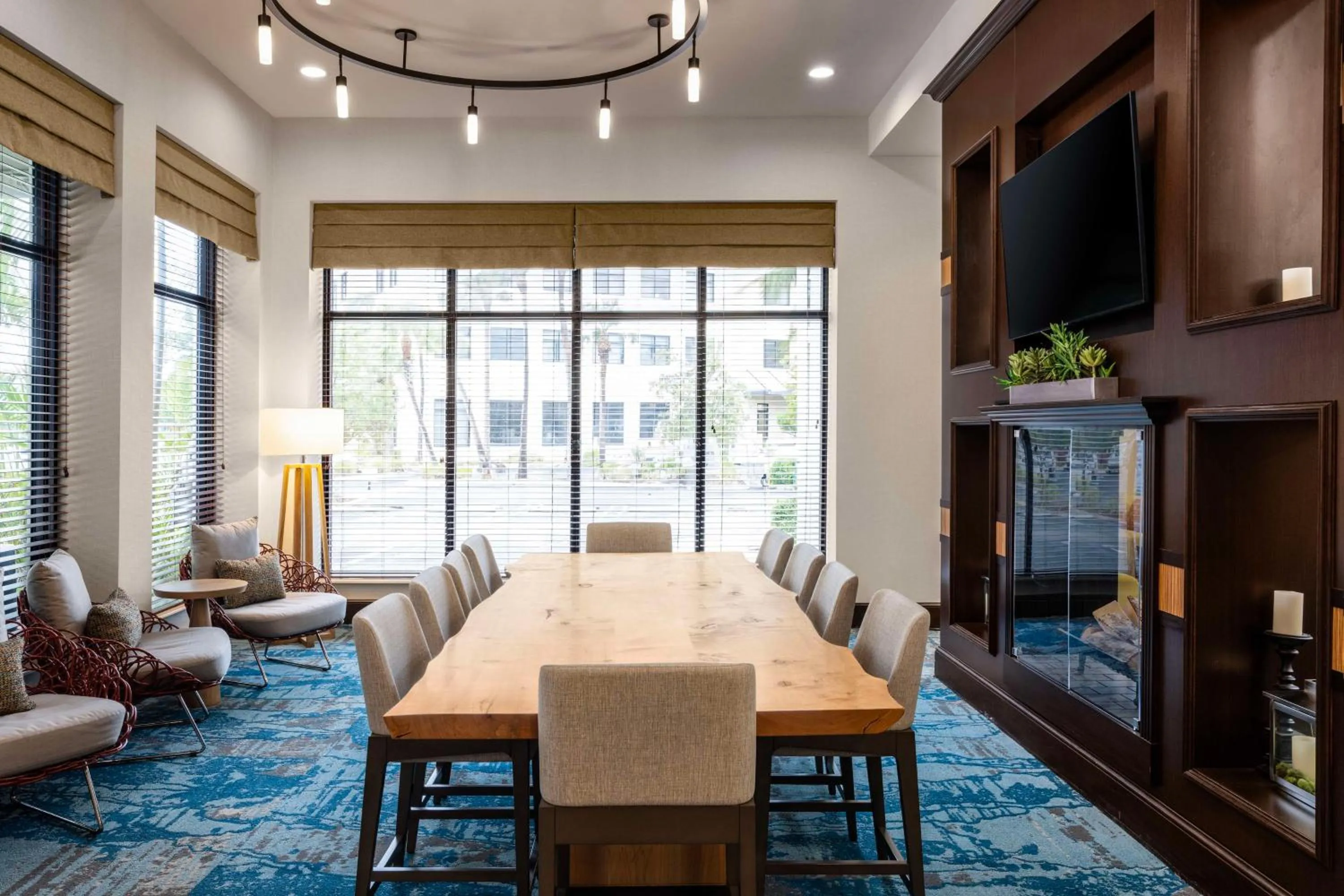Lobby or reception in Hilton Garden Inn West Palm Beach Airport