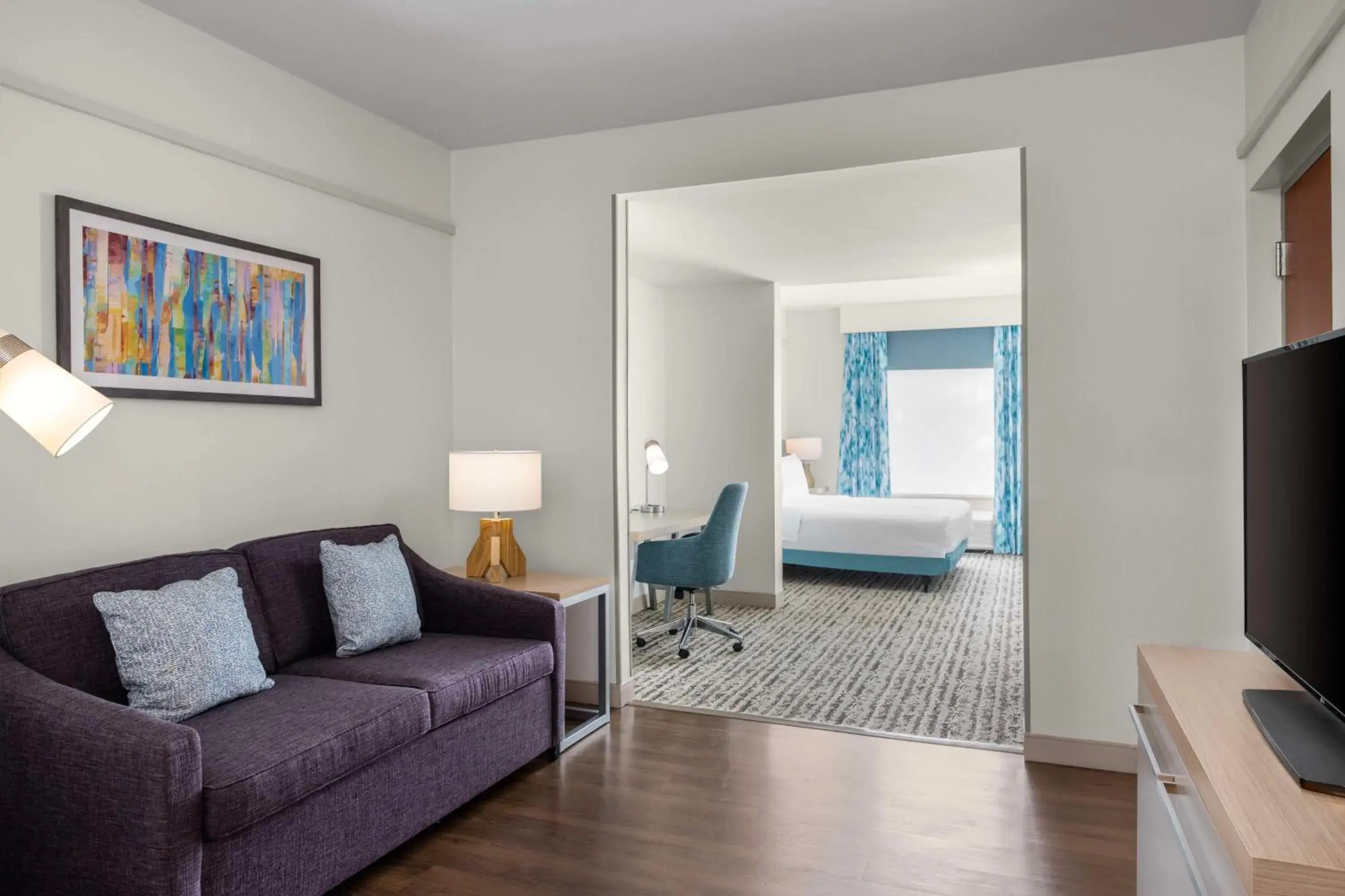 Living room in Hilton Garden Inn West Palm Beach Airport Living room in Hilton Garden Inn West Palm Beach Airport