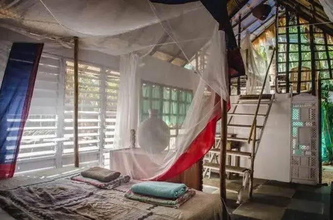 Deluxe Hut with Balcony and Sea View in Cozy Nook Goa Palolem Deluxe Hut with Balcony and Sea View in Cozy Nook Goa Palolem