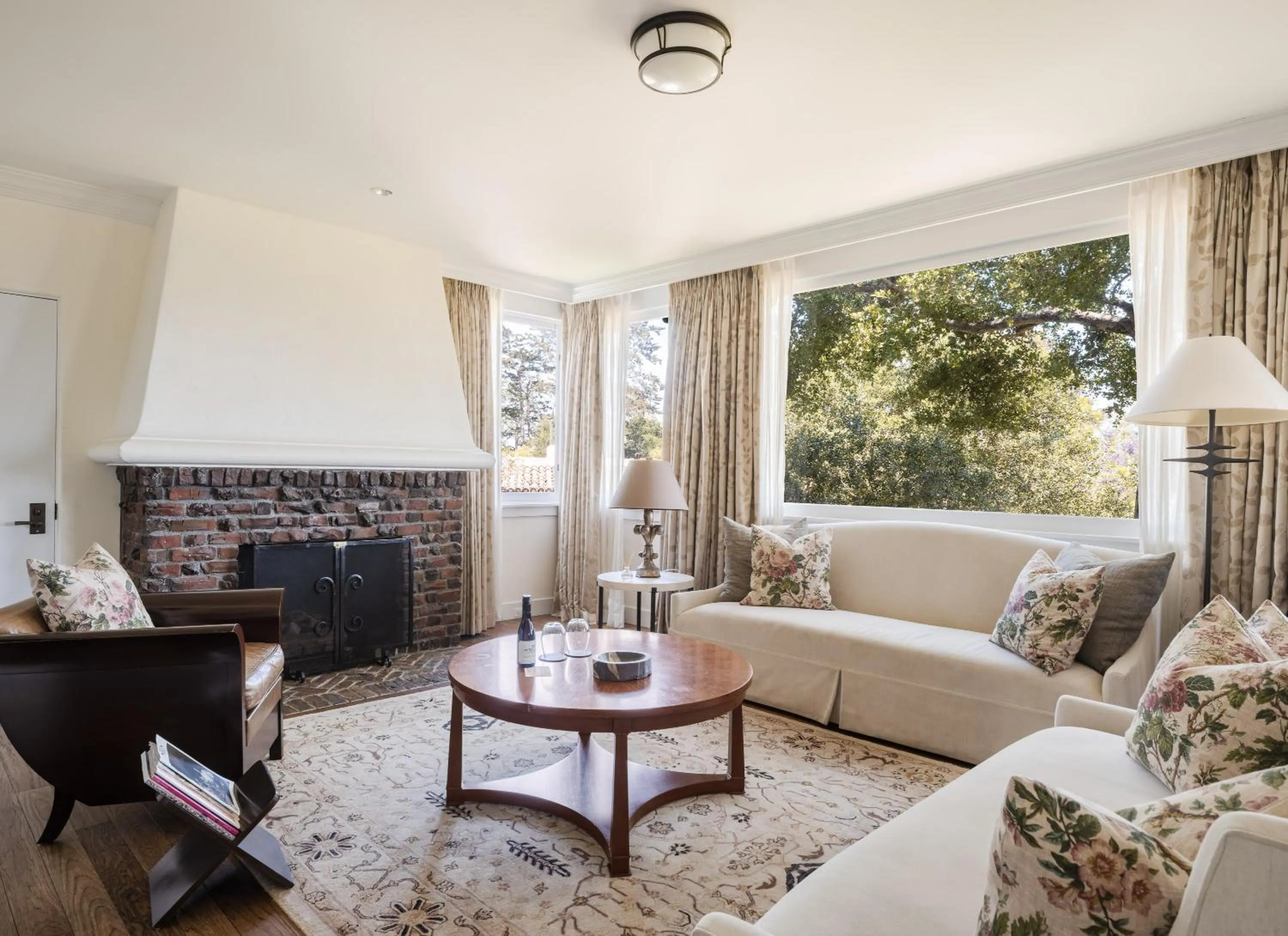 Seating area in El Encanto Santa Barbara