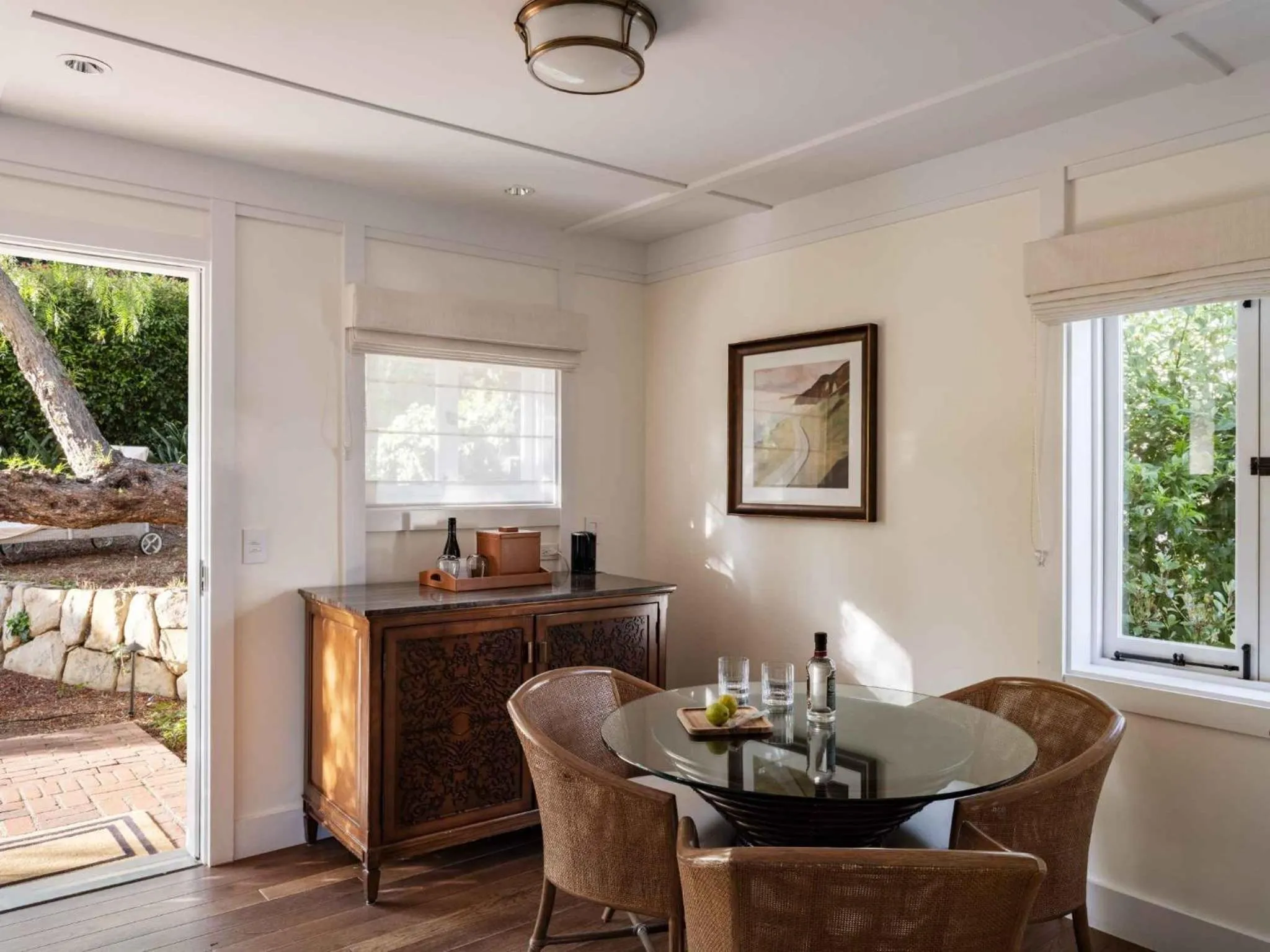 Living room in El Encanto Santa Barbara
