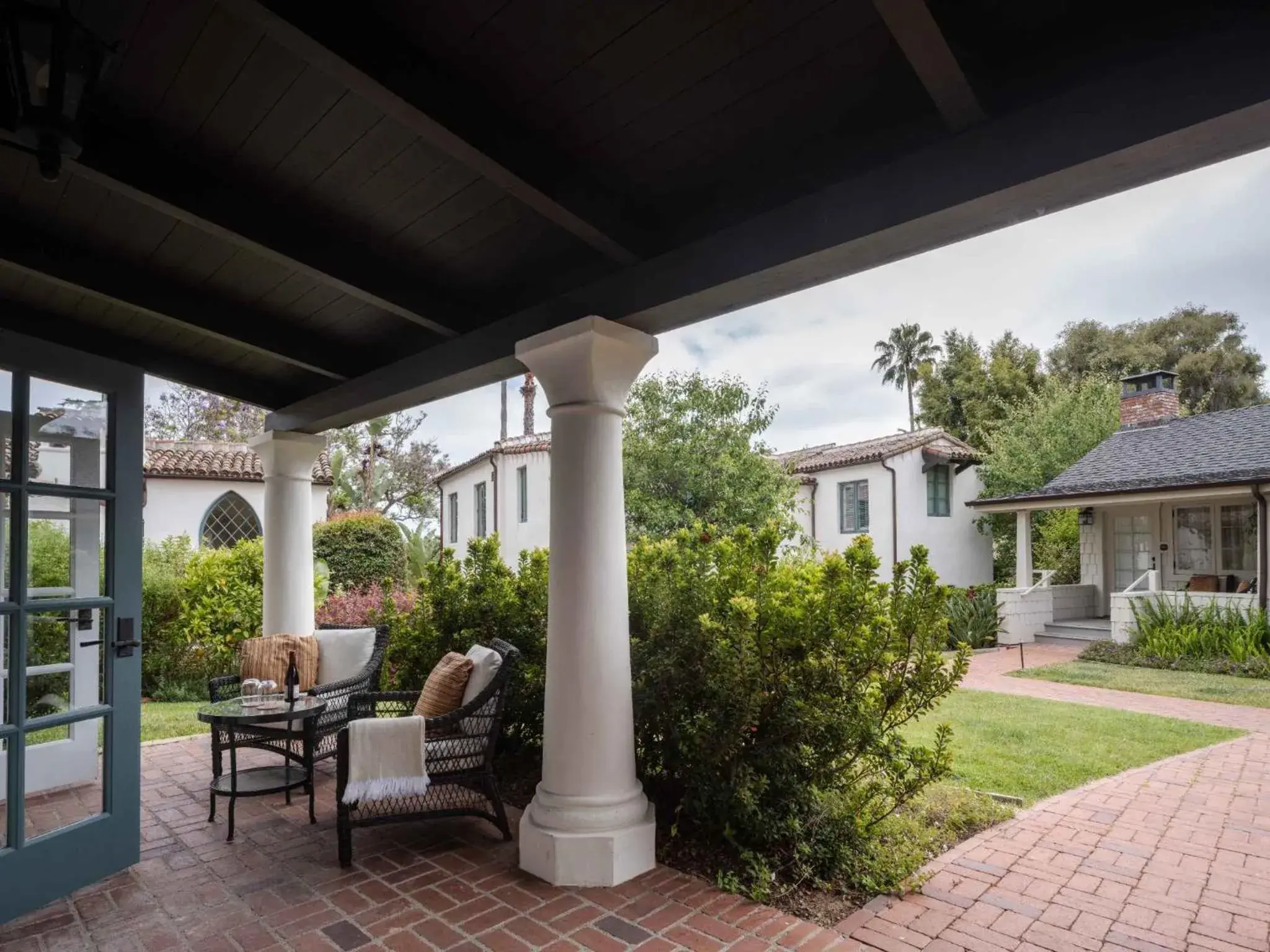 Garden view in El Encanto Santa Barbara Garden view in El Encanto Santa Barbara
