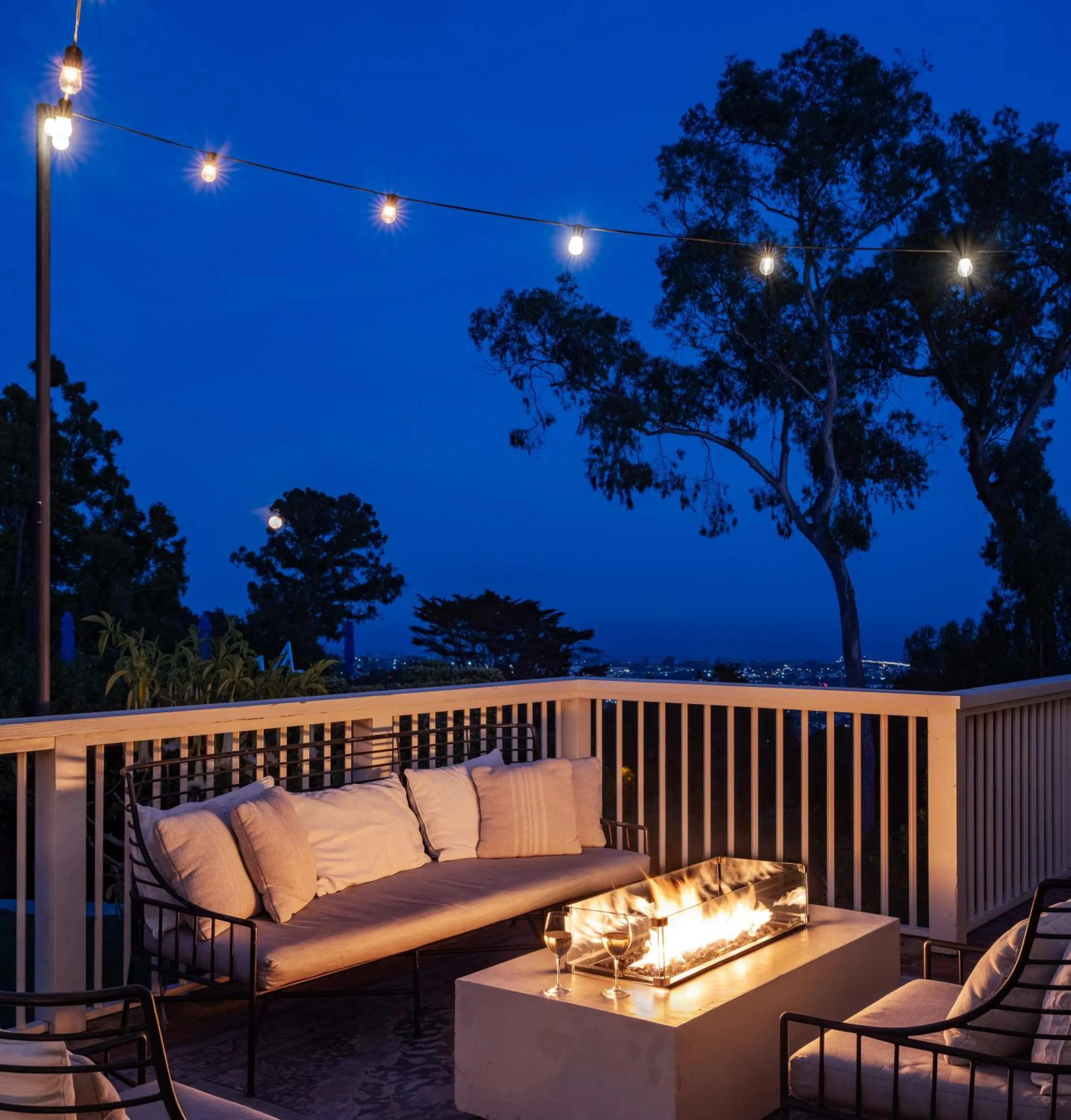 Dining area in El Encanto Santa Barbara