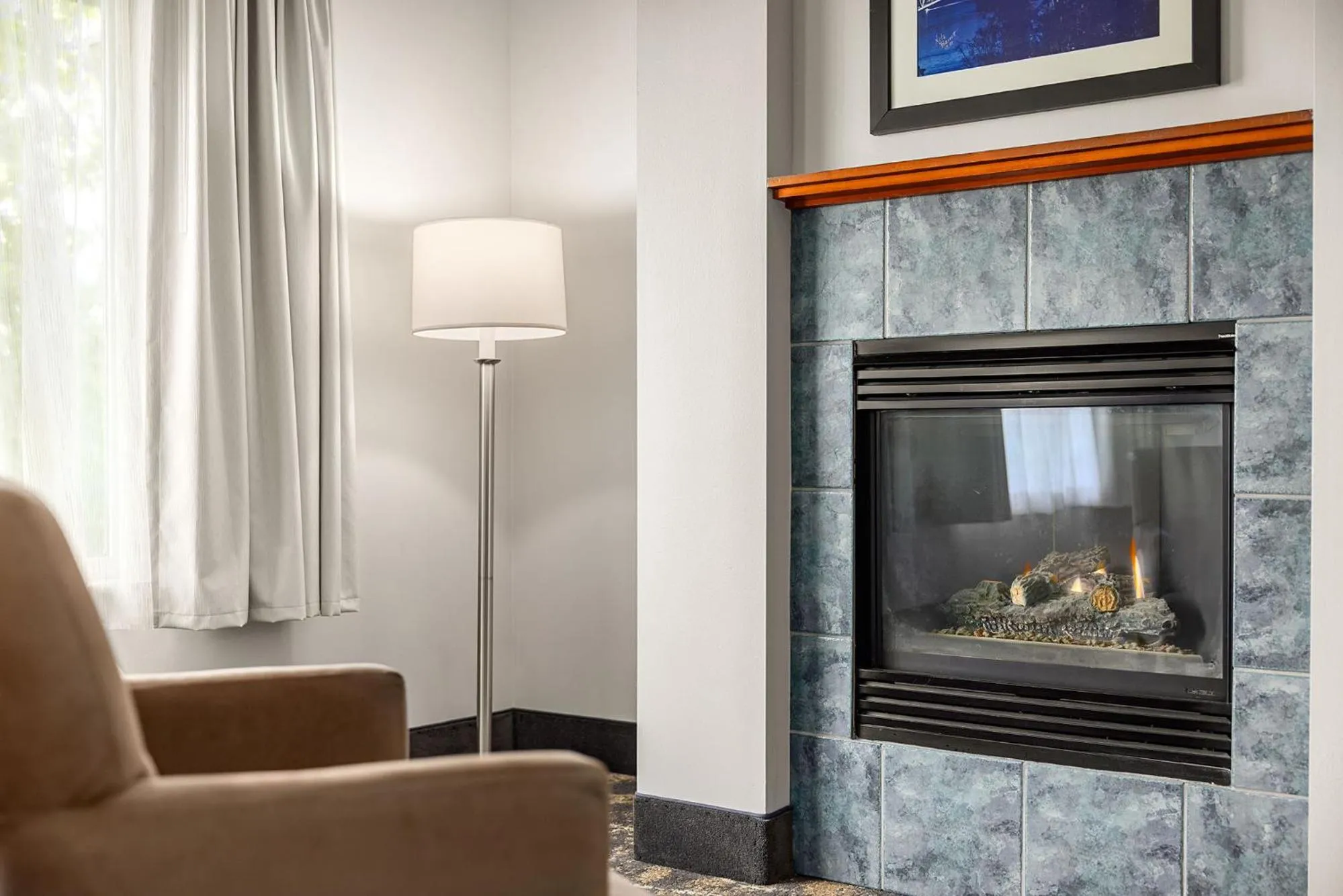 Seating area in The INN at Gig Harbor