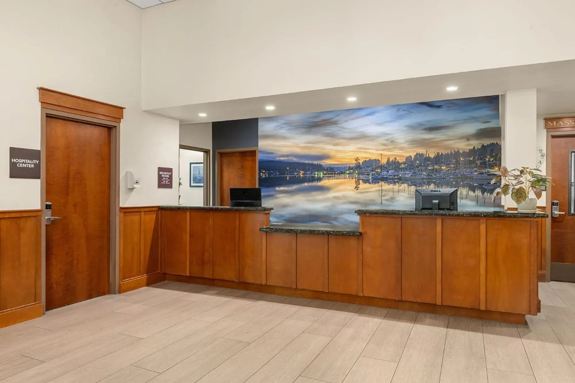 Lobby or reception in The INN at Gig Harbor Lobby or reception in The INN at Gig Harbor