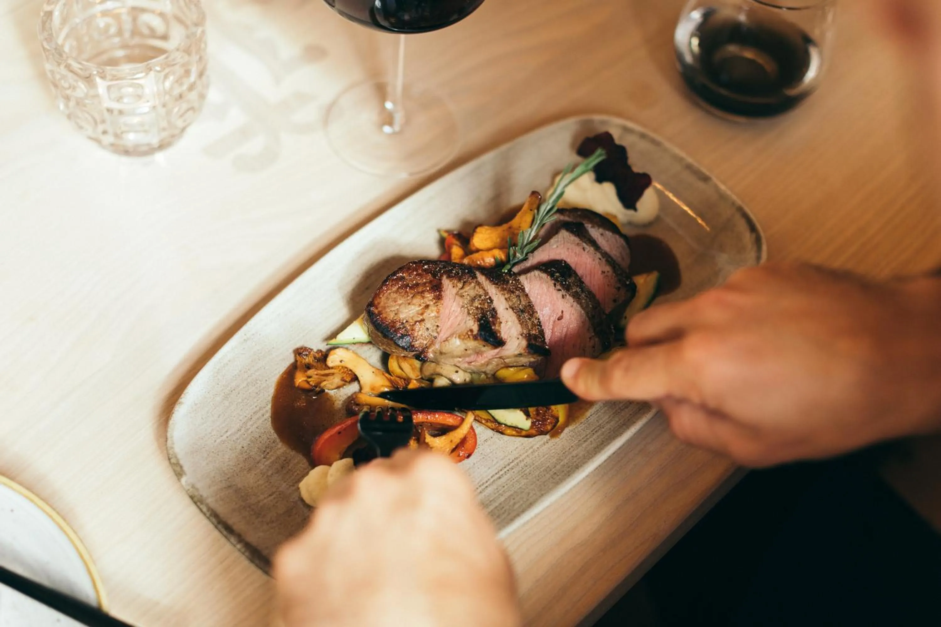 Restaurant/places to eat in Boutique Hotel Das Rivus