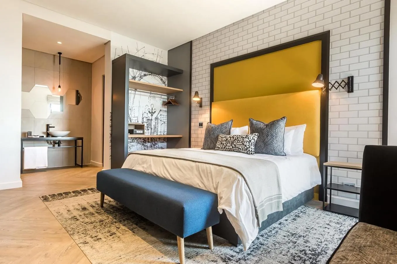 Photo of the whole room, Bed in The Junction Boutique Hotel