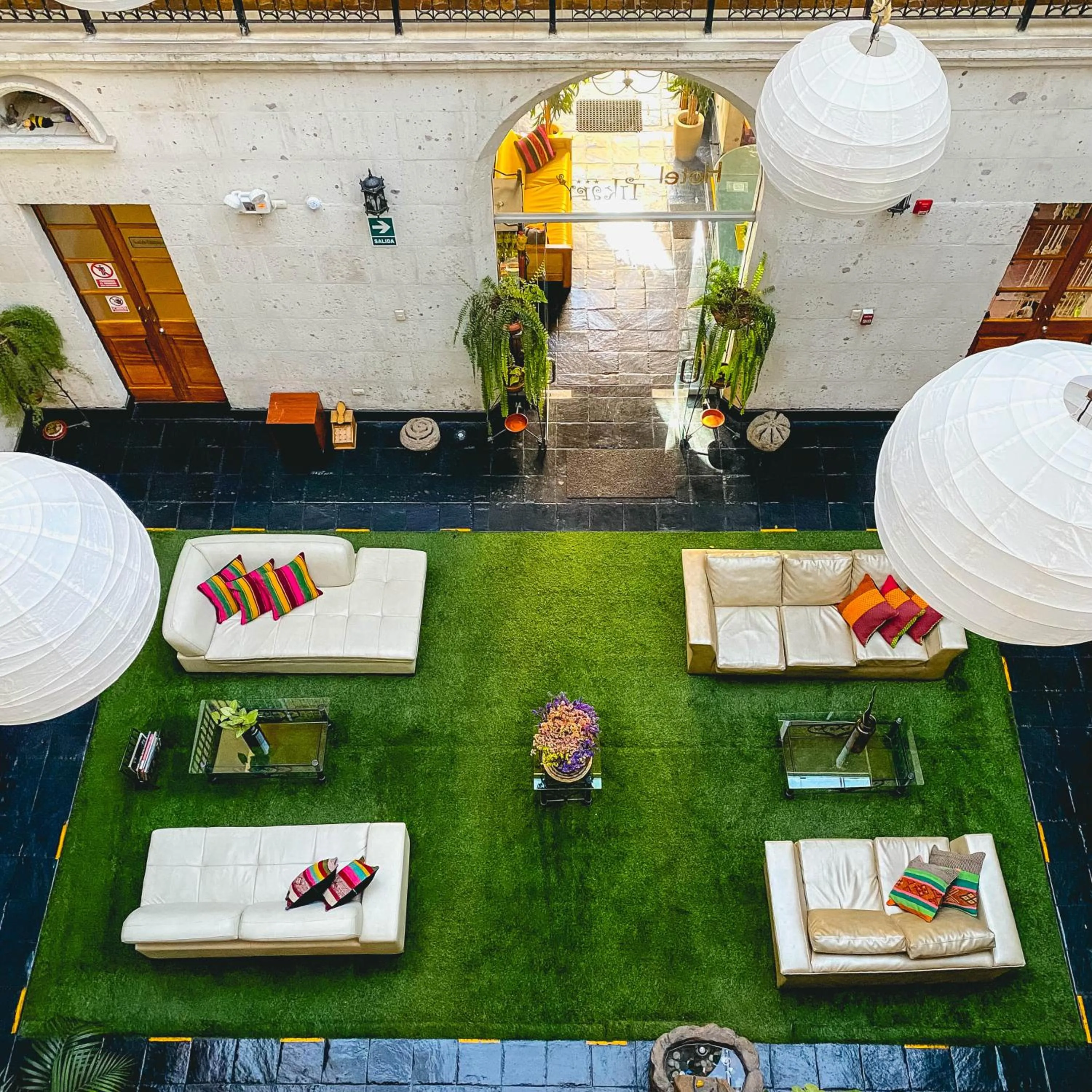 Property building in Hotel Tikary