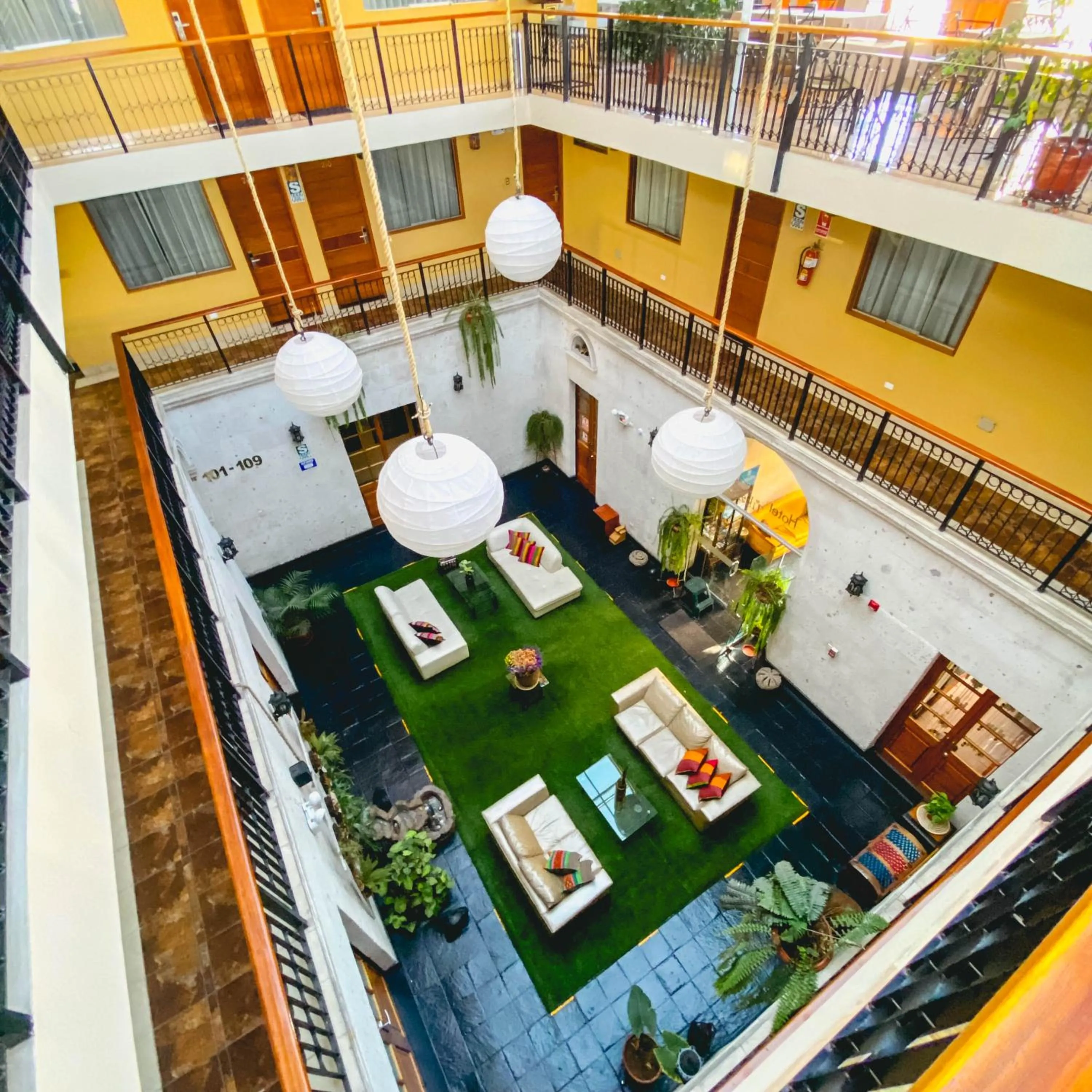 Property building in Hotel Tikary