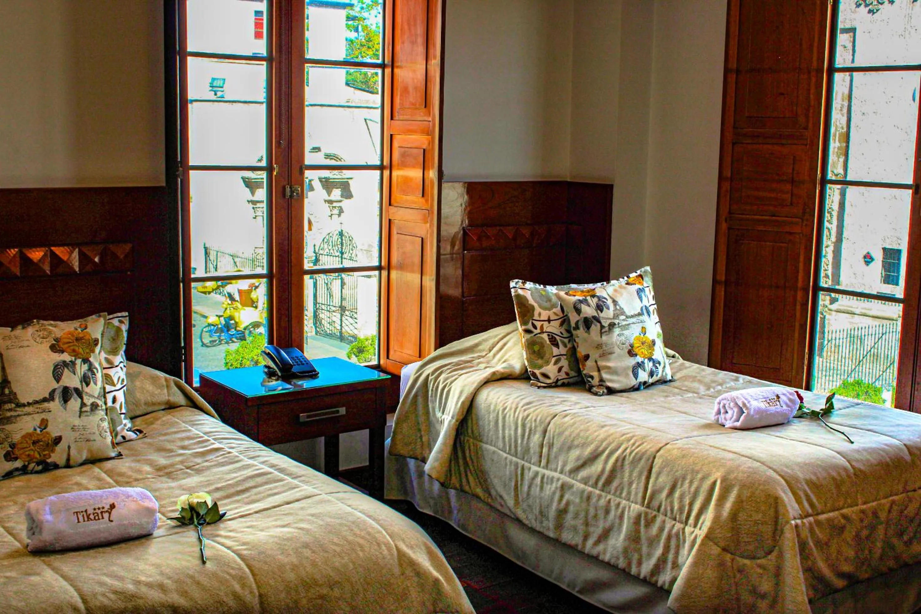 Bedroom, Bed in Hotel Tikary