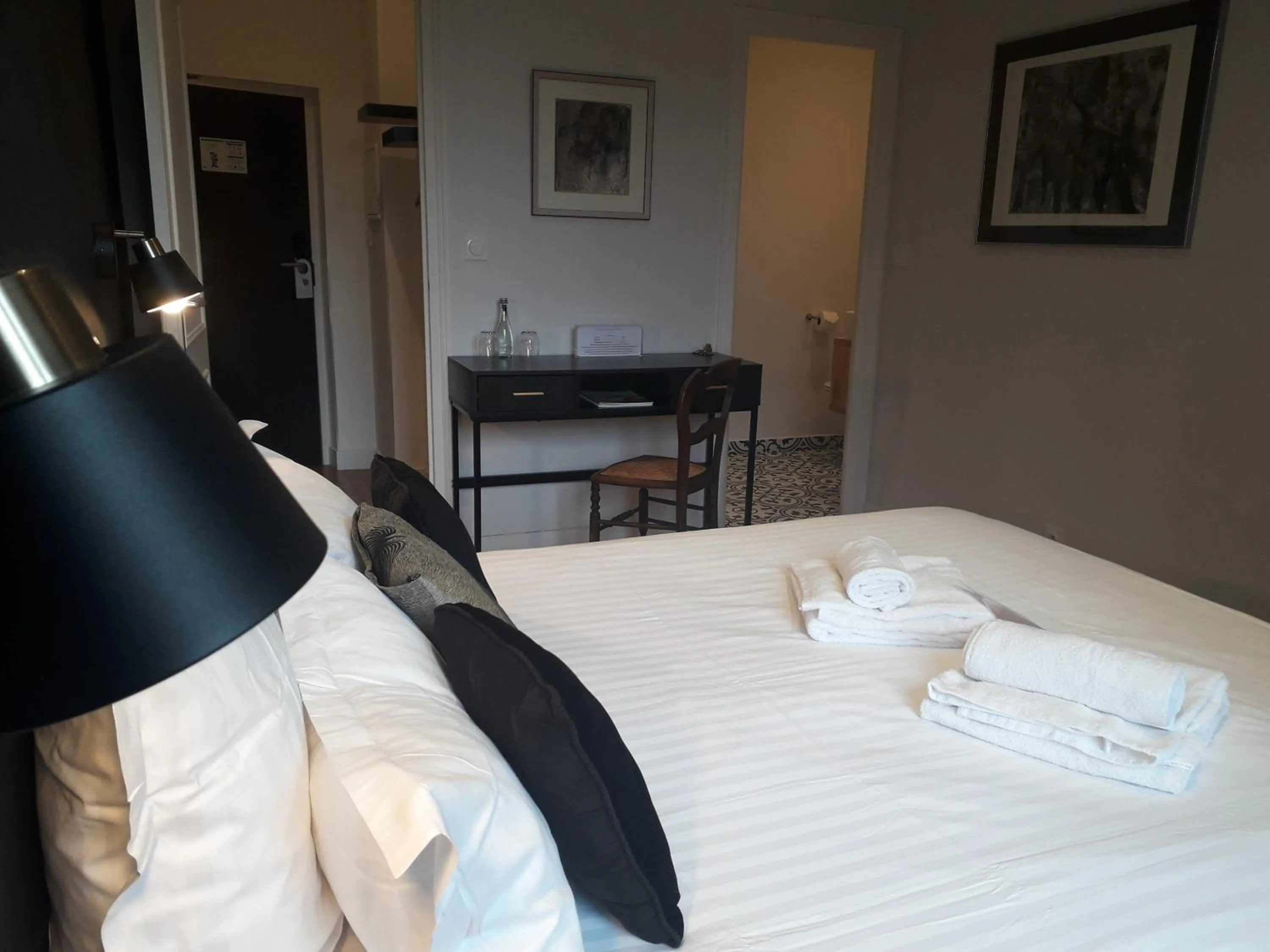 Bed in Manoir du Moustoir - Hôtel Les Empreintes