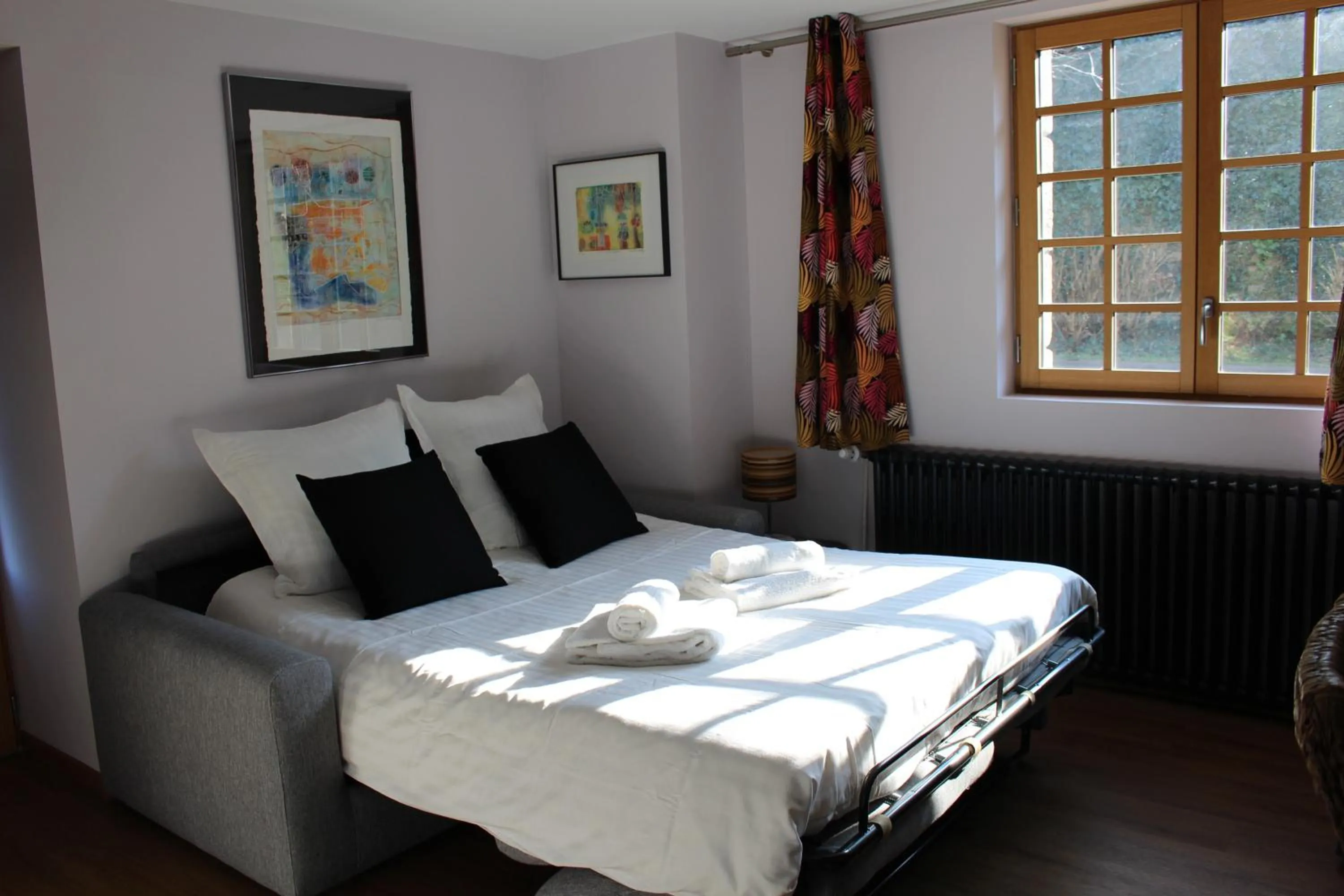 Bed in Manoir du Moustoir - Hôtel Les Empreintes